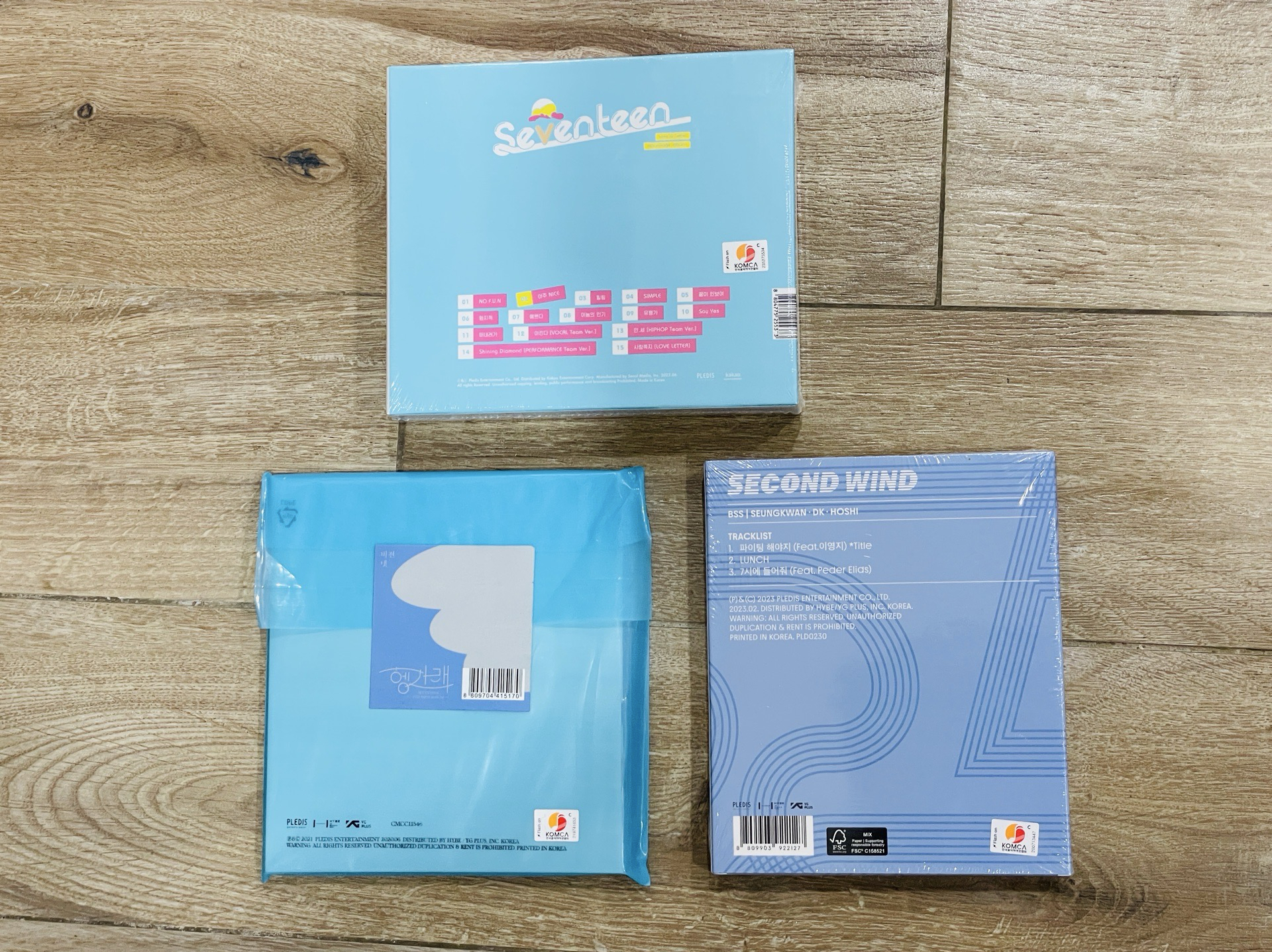 Seventeen 未拆專 專輯 全新現貨Love&Letter BSS Second wind  mini7