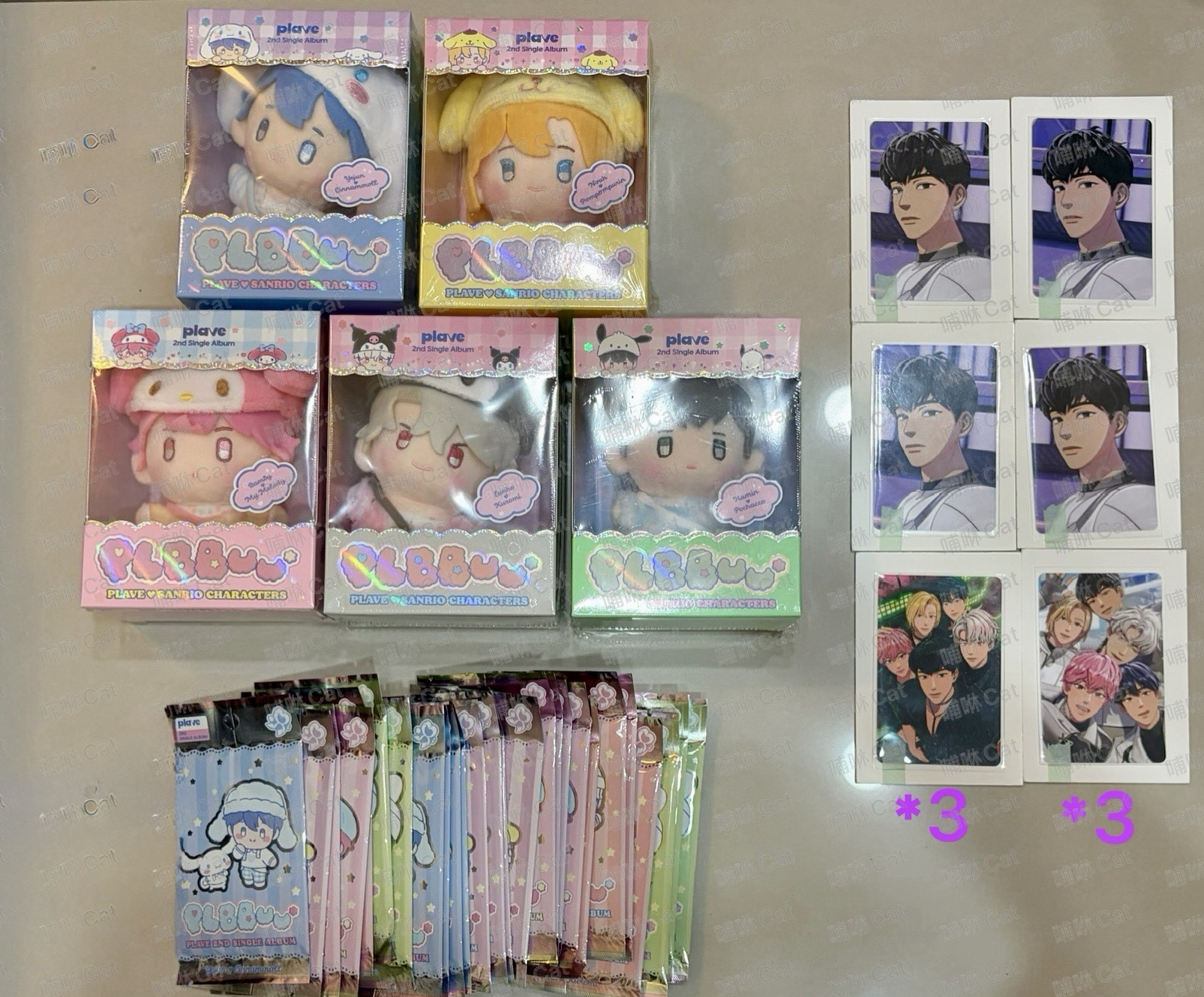 PLAVE 未拆專、專卡、空專