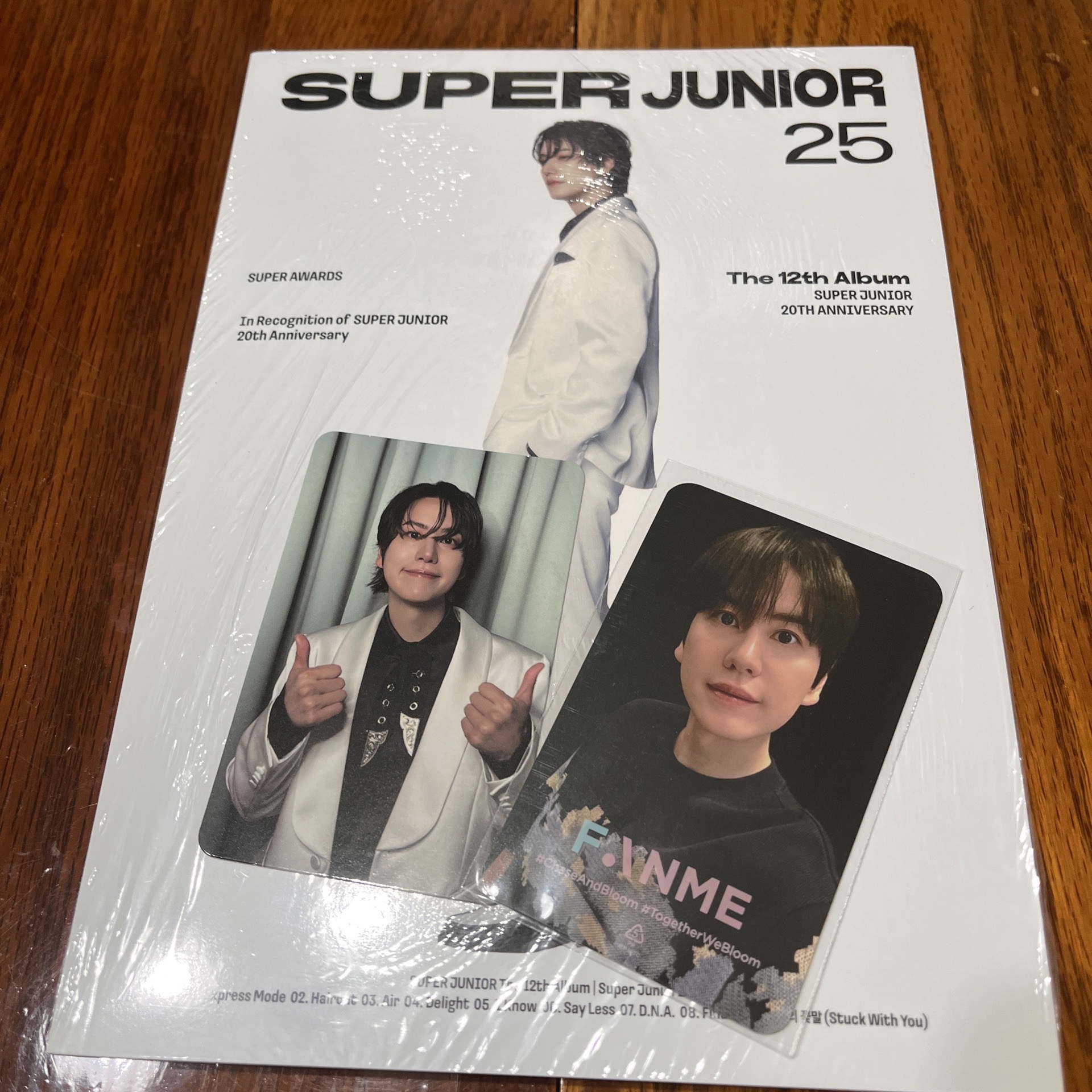 圭賢 Fanme簽售卡+已拆全專