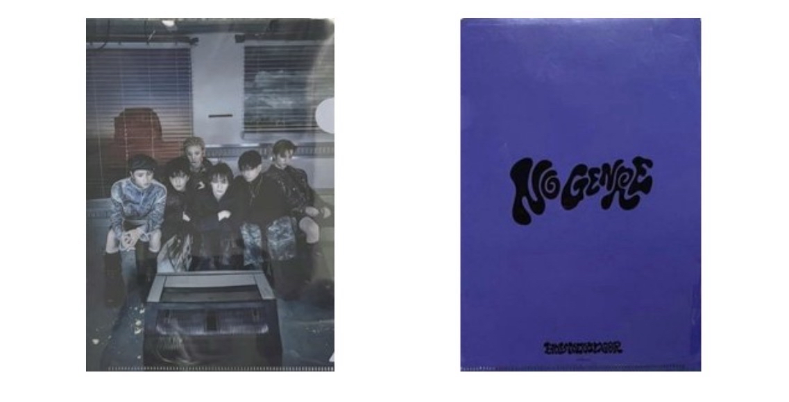 No Genre wvs 資料夾 特典資料夾+小海報/環球 特典 資料夾