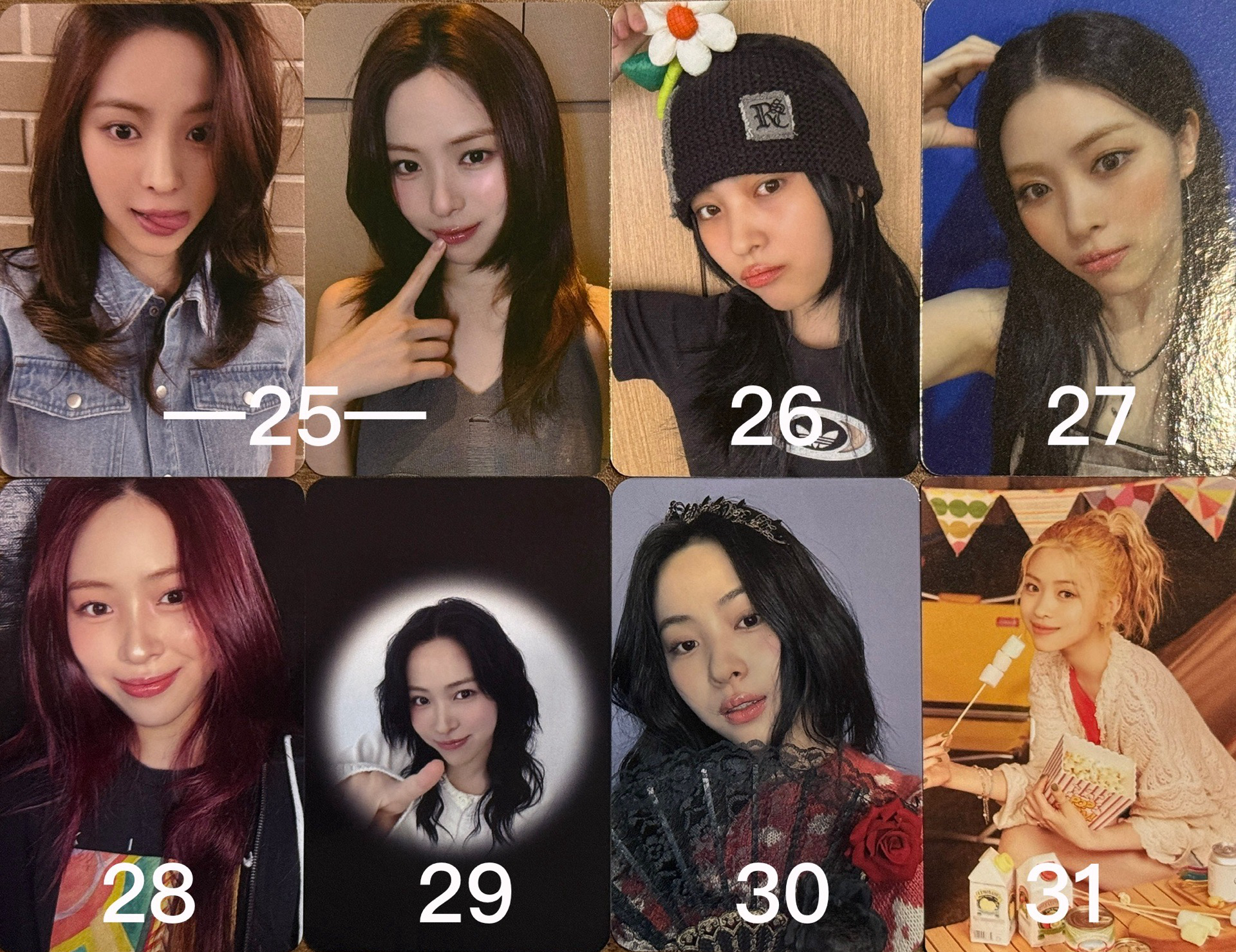 ITZY 一堆真真（細圖在後頁）