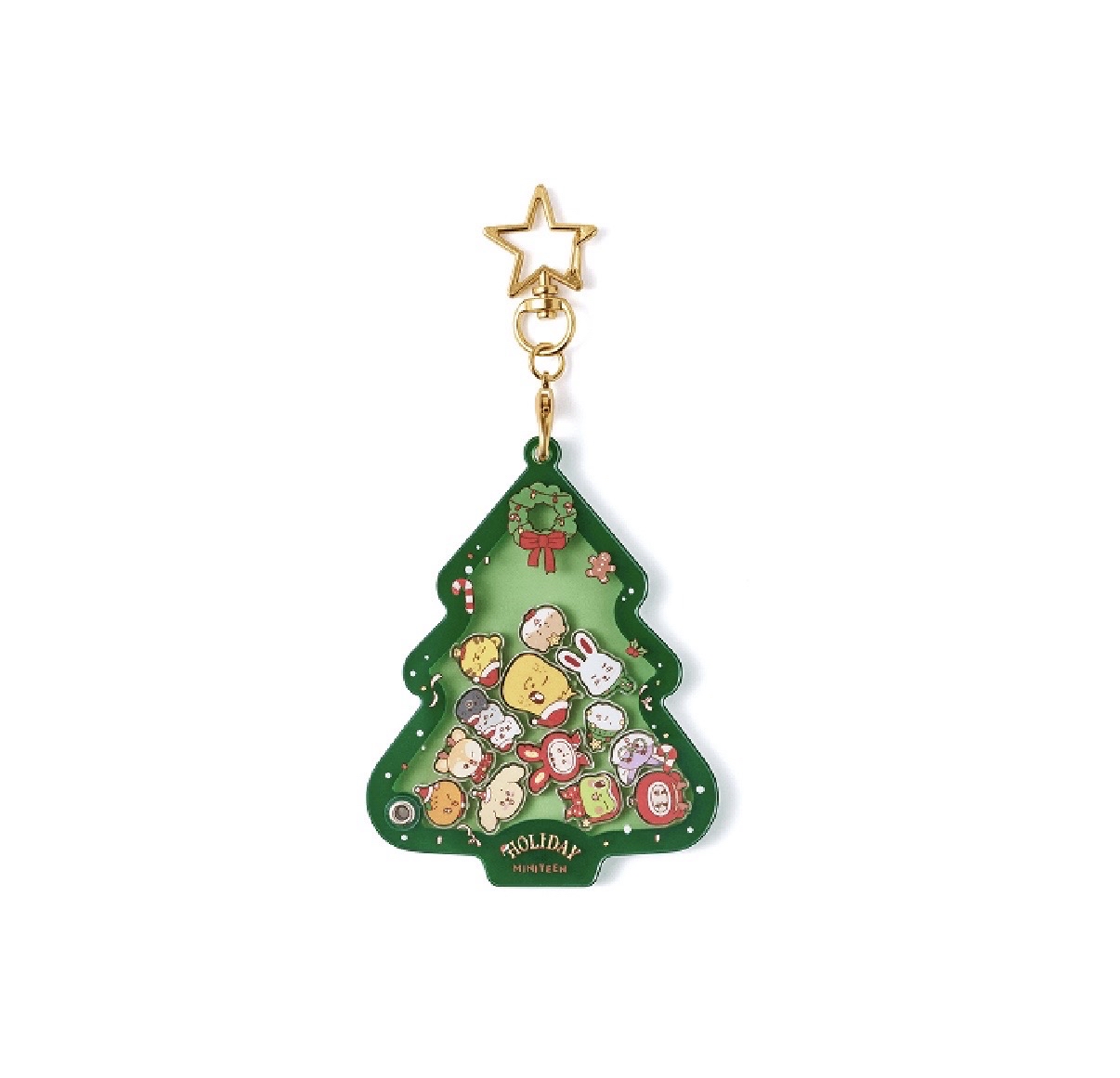 聖誕MINITEEN 鑰匙圈吊飾 搖搖吊飾