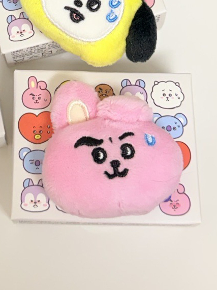 BT21 表情別針 Cooky