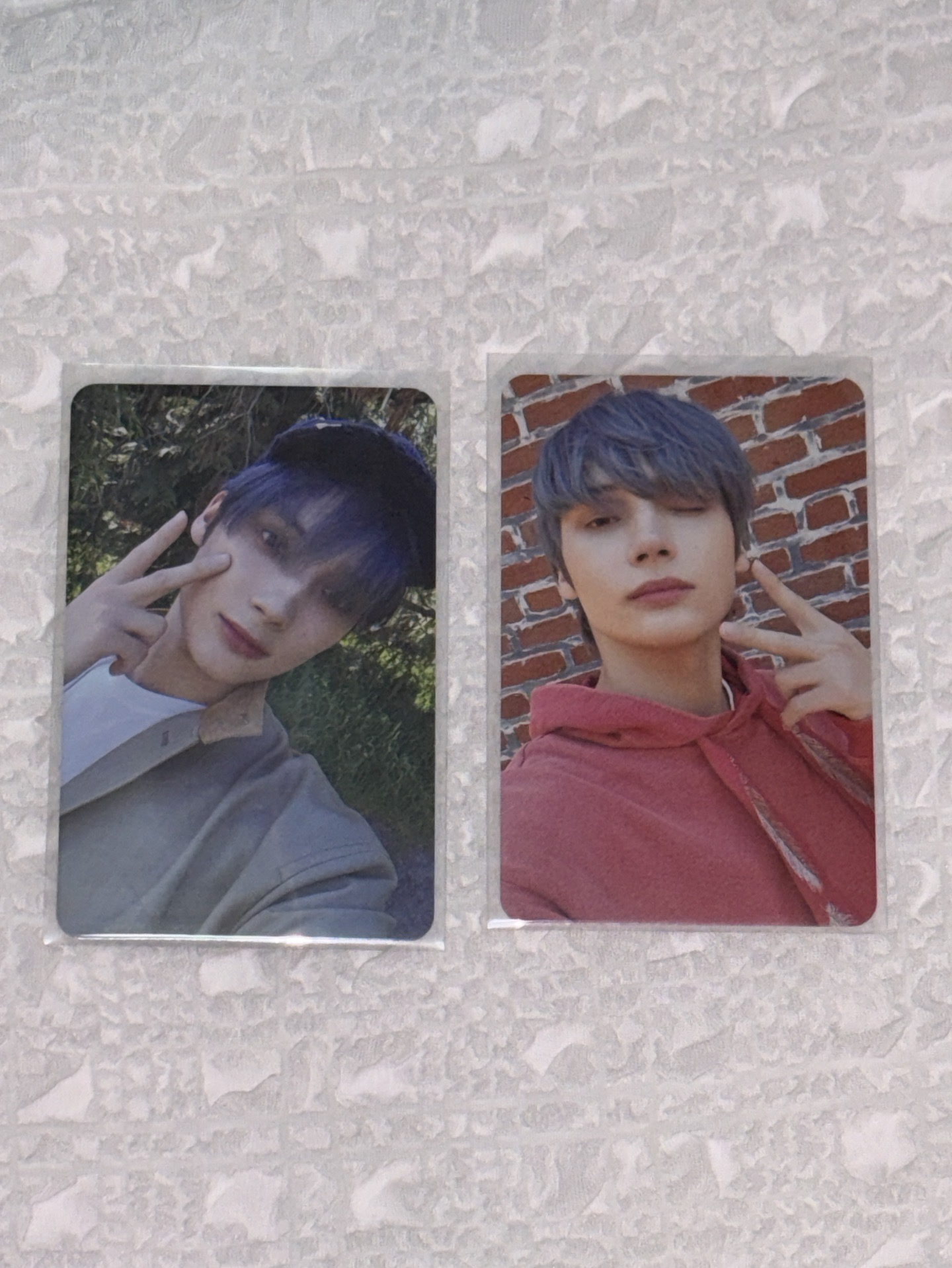 休寧凱 美巡寫真周邊卡*2