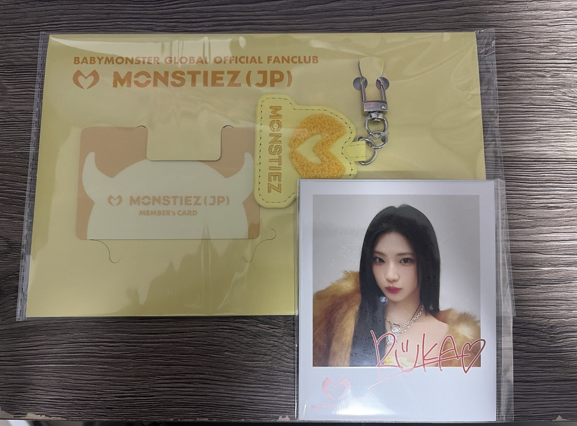 續會禮拍立得-露（含吊飾及會員卡）