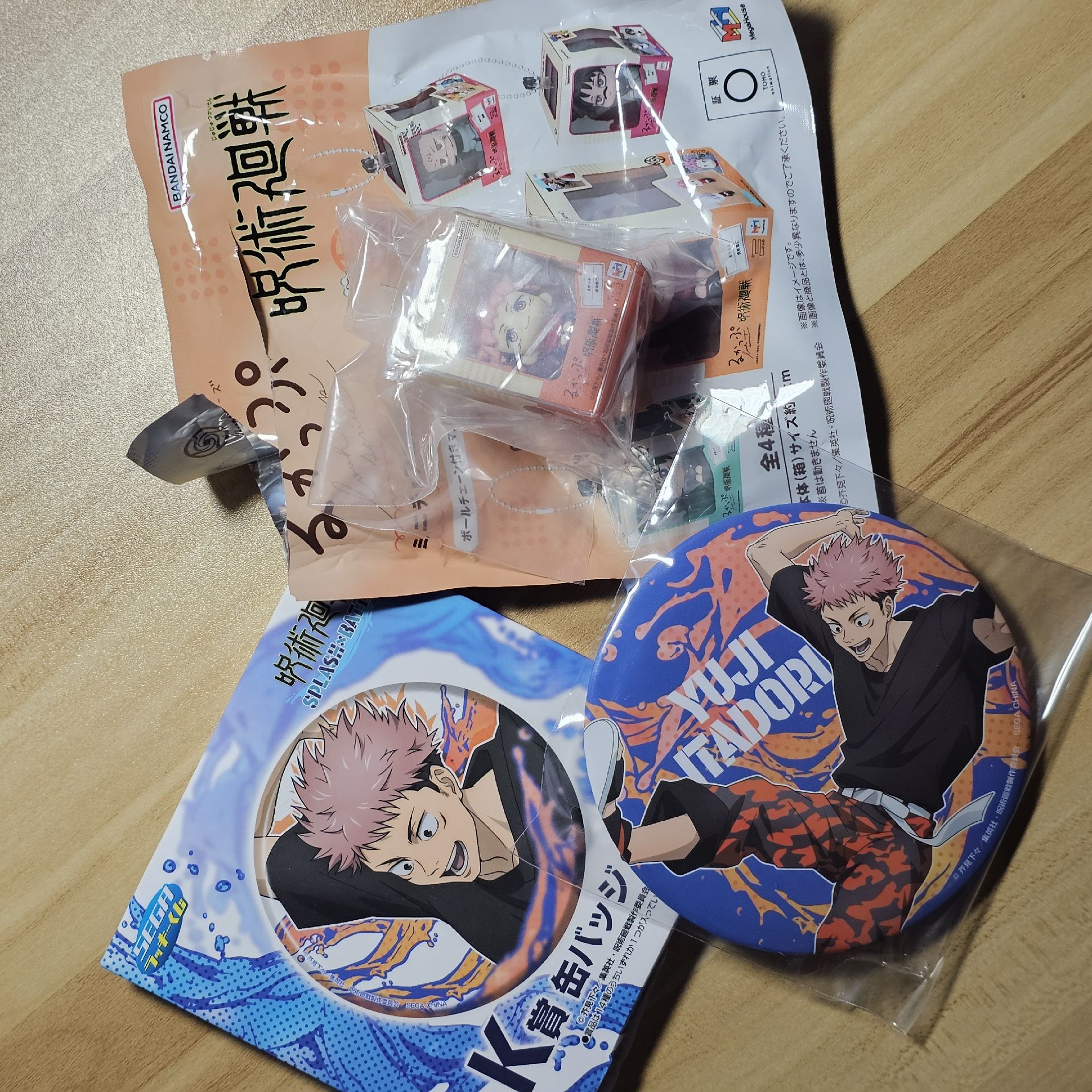 虎杖 徽章 迷你 抬頭吊飾