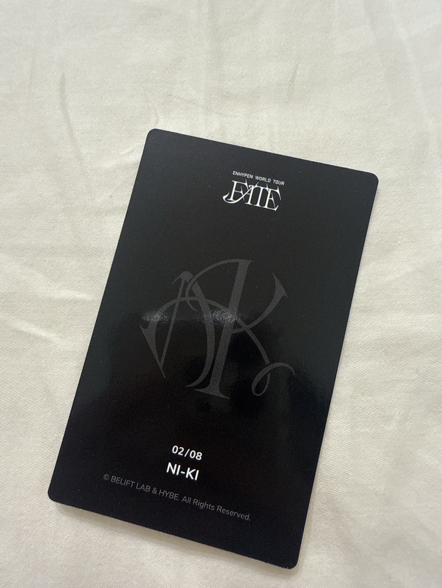 FATE世巡隨卡力 側臉