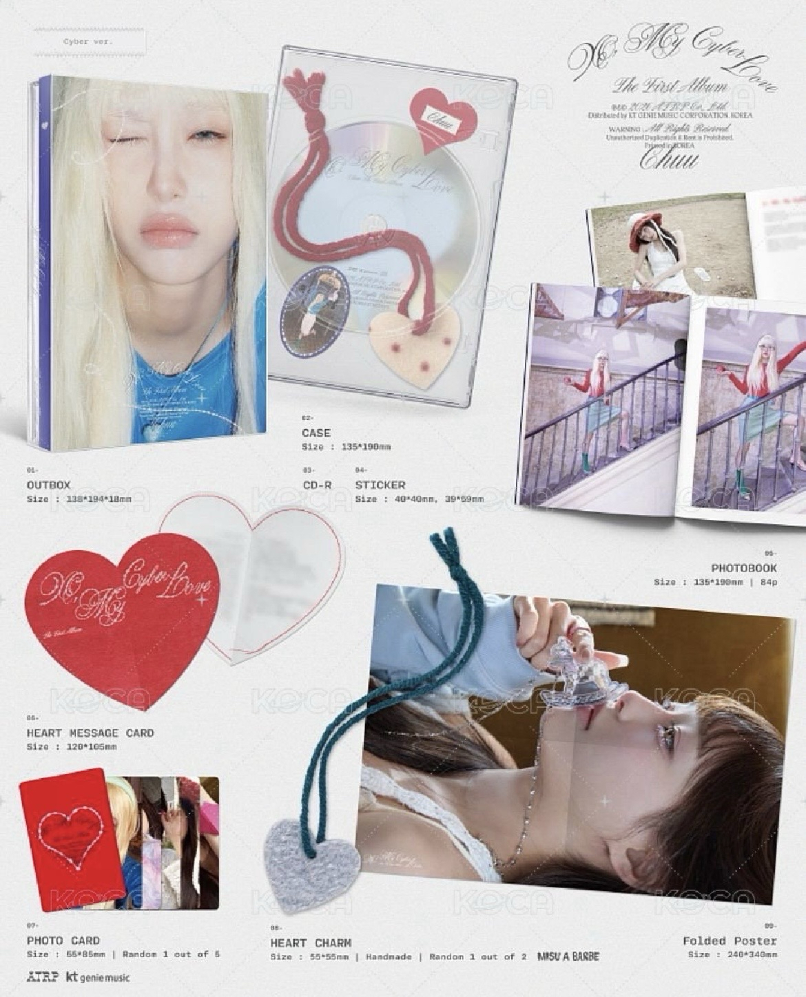 正規一 XO, My Cyberlove(Cyber Ver.) 專輯 