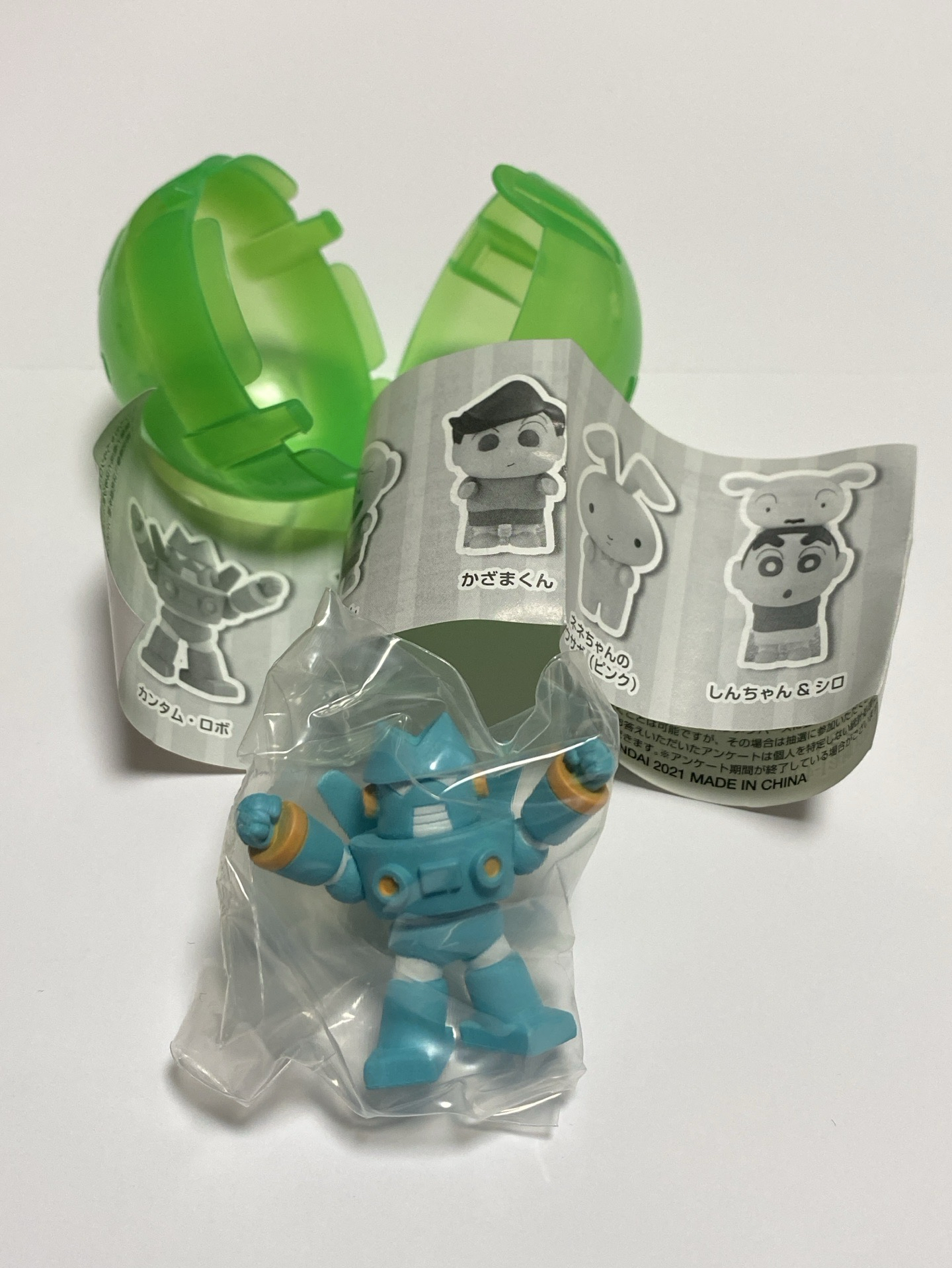 蠟筆小新｜鋼達姆機器人｜扭蛋