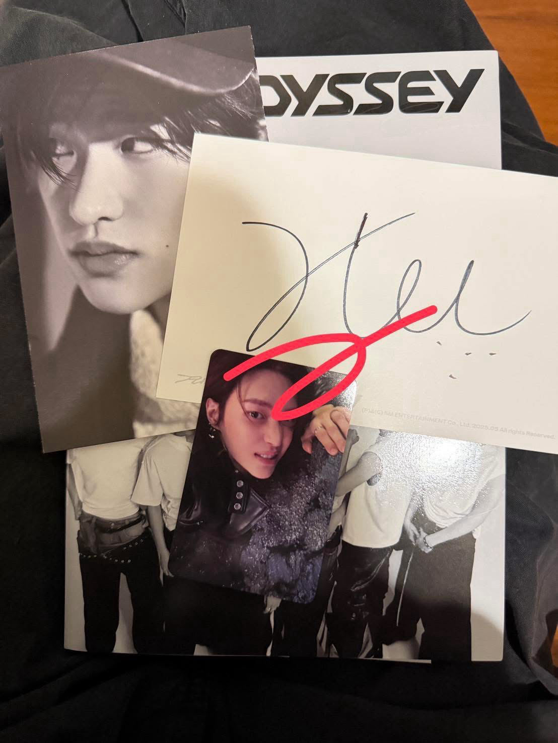 riize odyssey sohee親簽