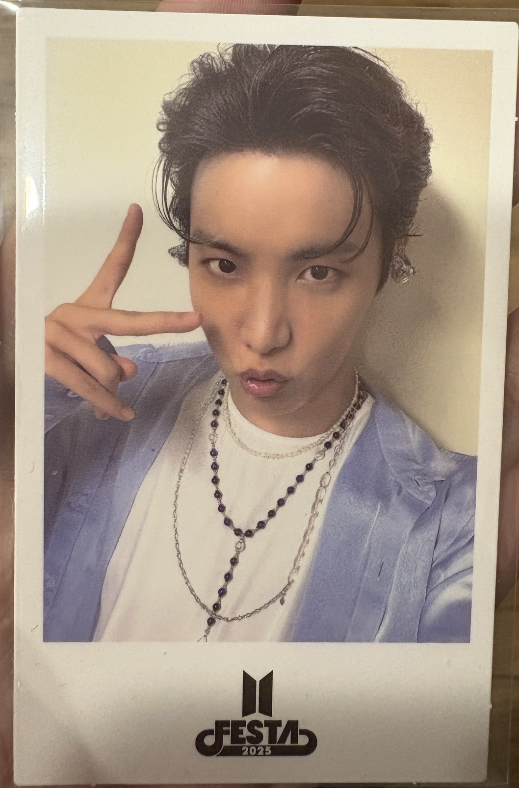 2025Festa 滿額卡 拍立得 厚比 J-hope