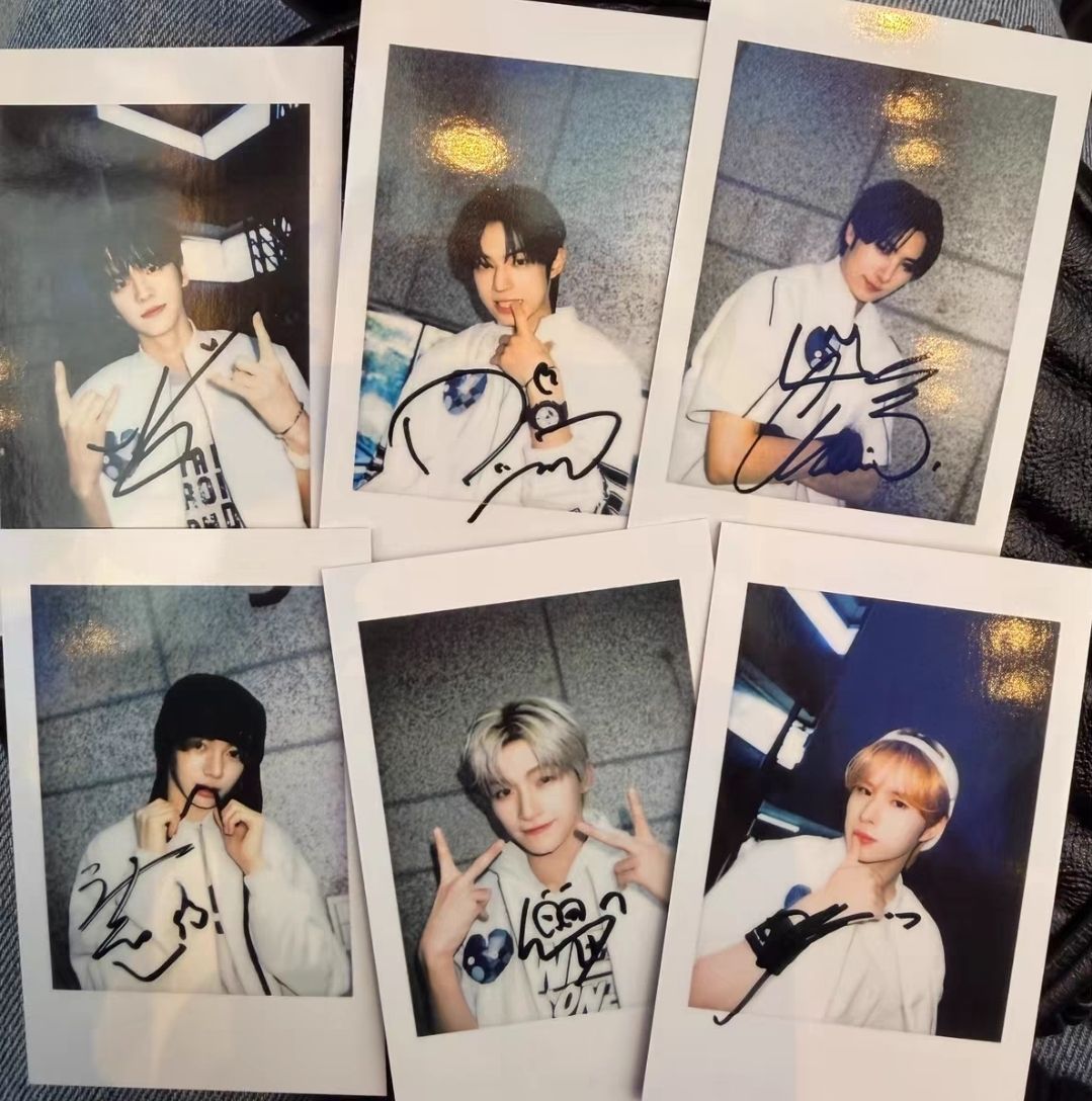 TWS 迷4 上海簽售復刻拍立得 0307 0308