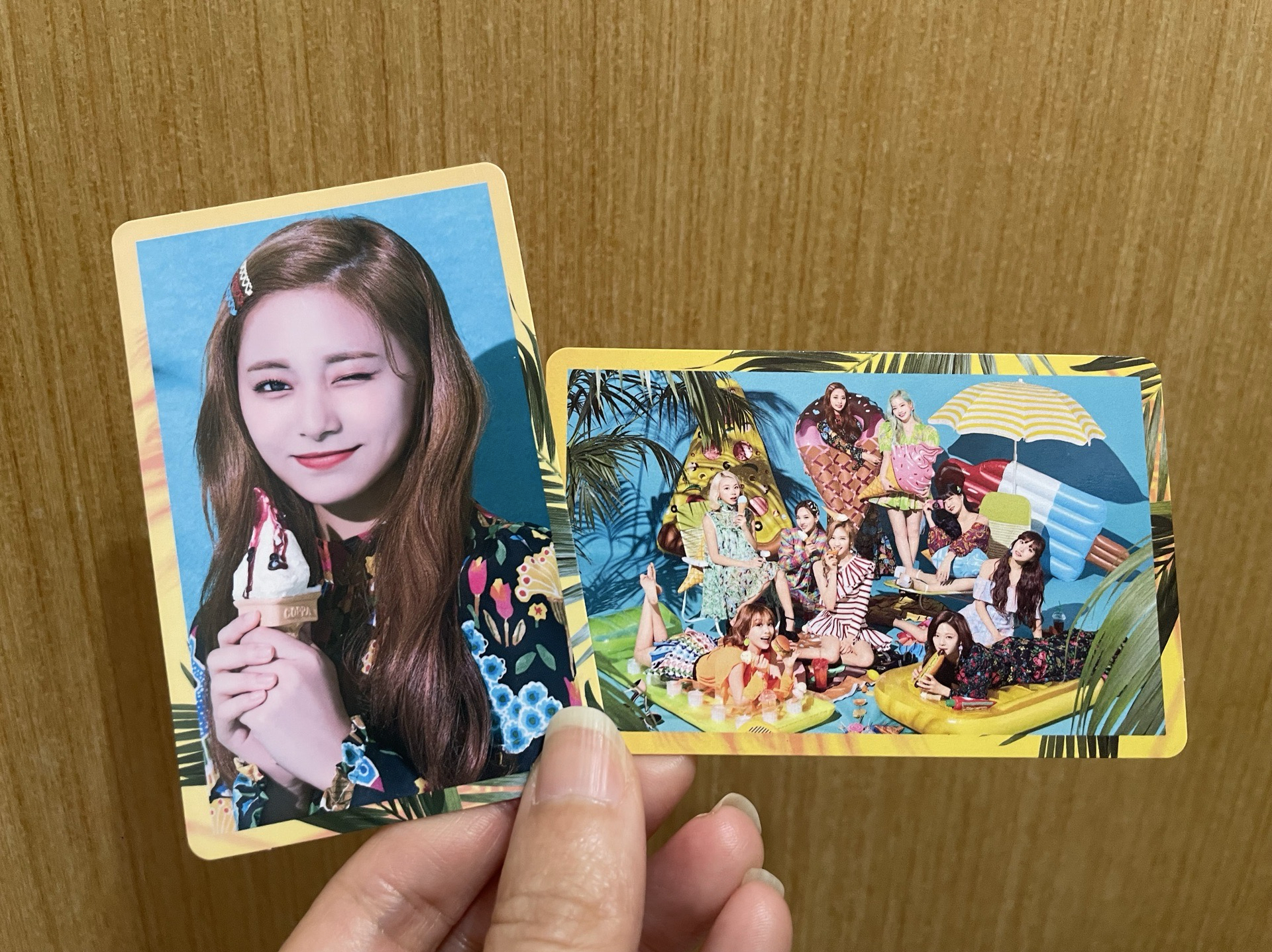 Twice_日專Happy happy子瑜專卡+團卡