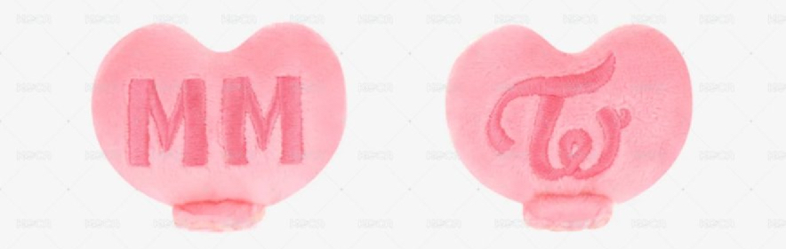 TWICE Momo六巡愛心髮夾