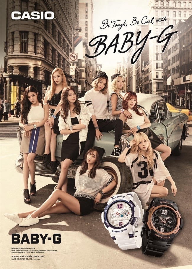 Girls’ Generation x CASIO