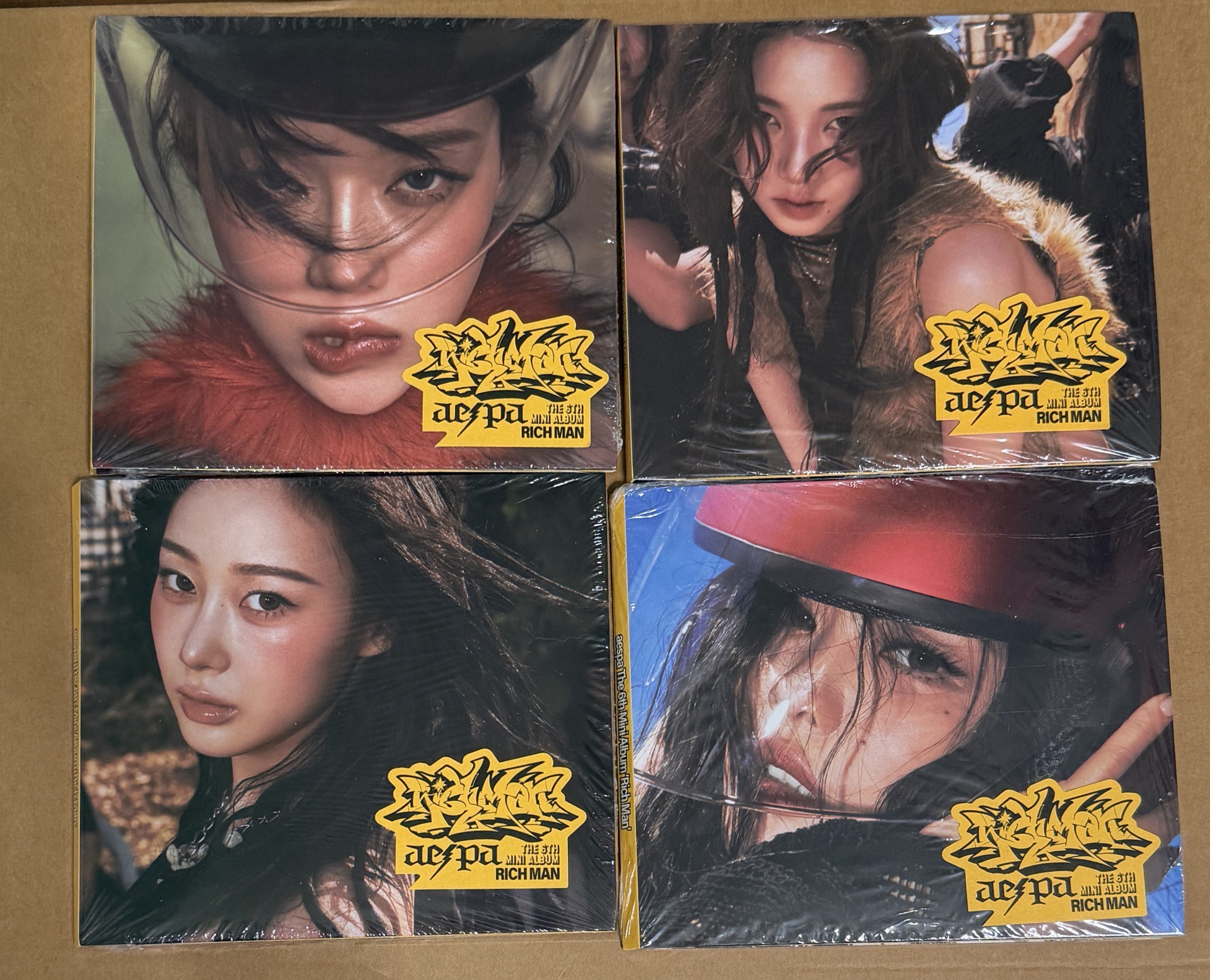 Rich Man BURST未拆專四張