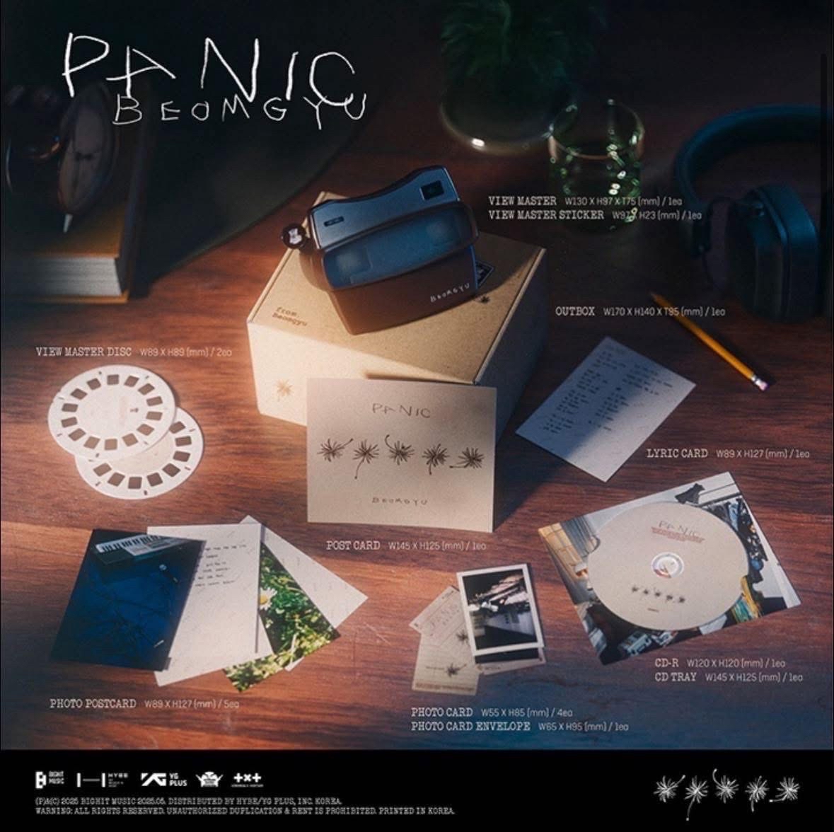 TXT Beomgyu PANIC未拆全專