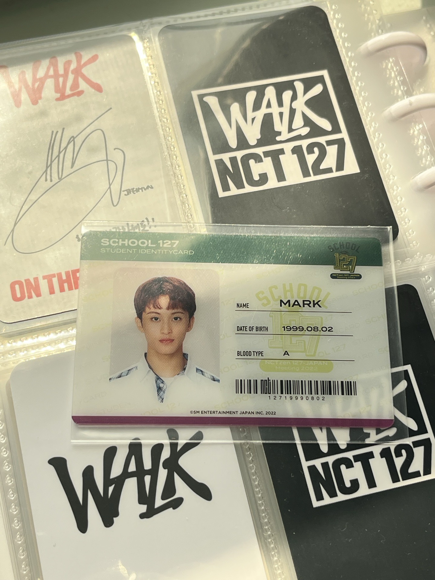 馬克 school127 學生證