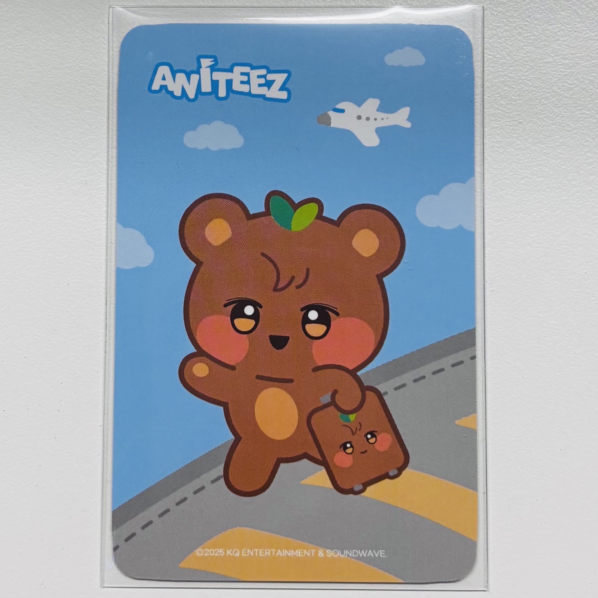 💜鍾浩 周邊卡 行李套