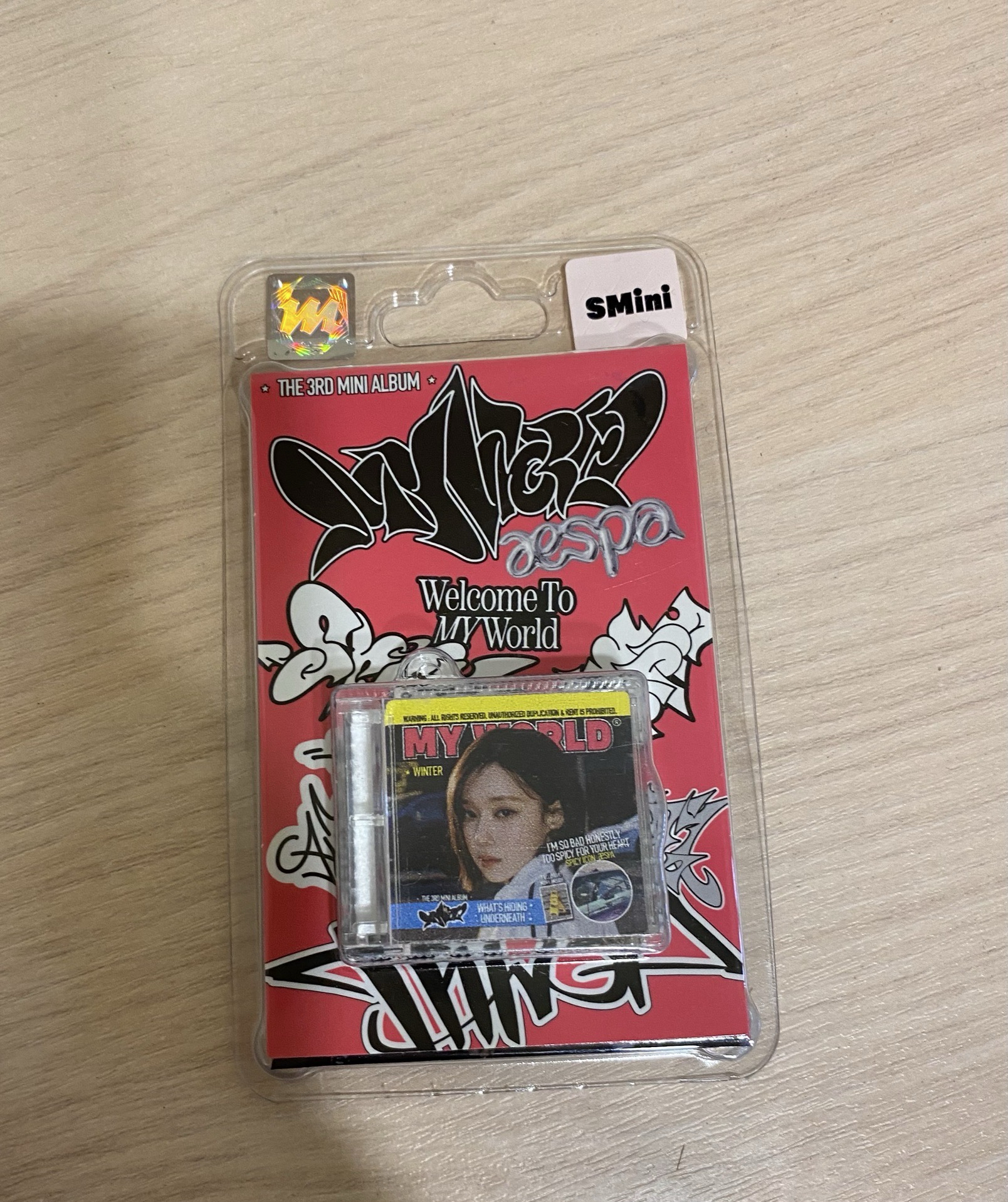 aespa 迷三 winter版全新未拆Smini 