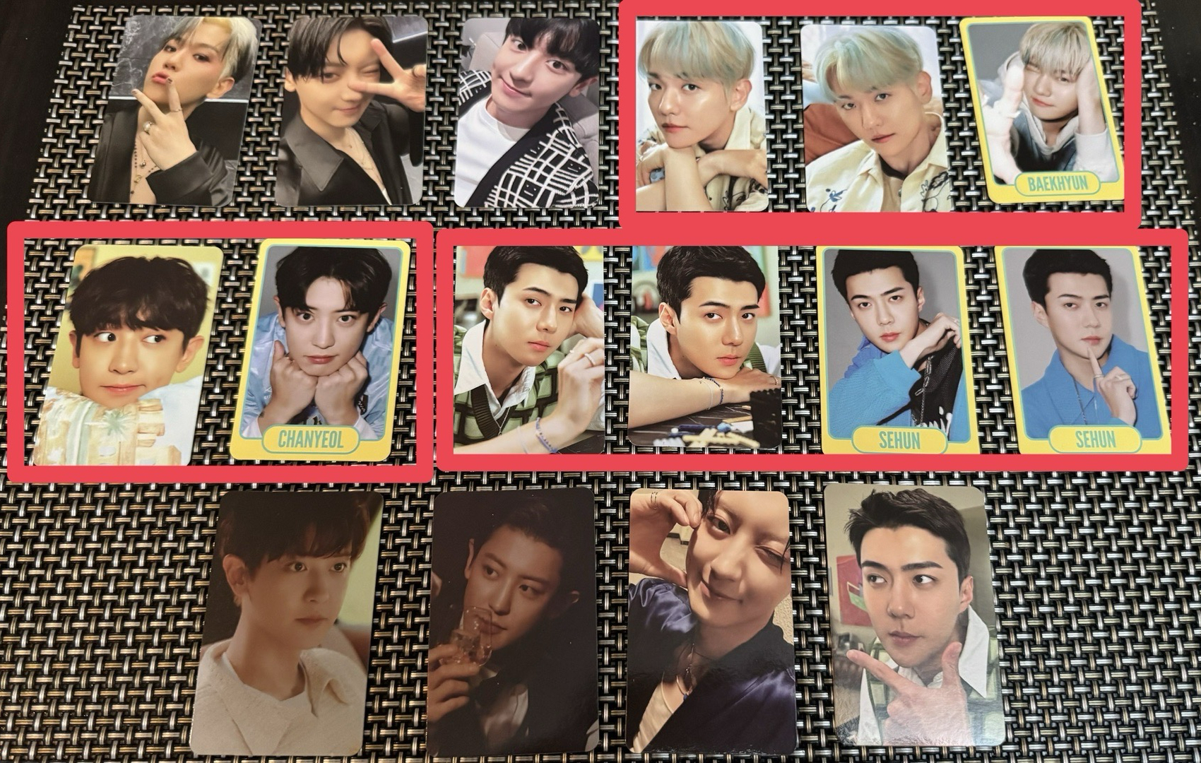 燦烈 伯賢 世勳 小卡