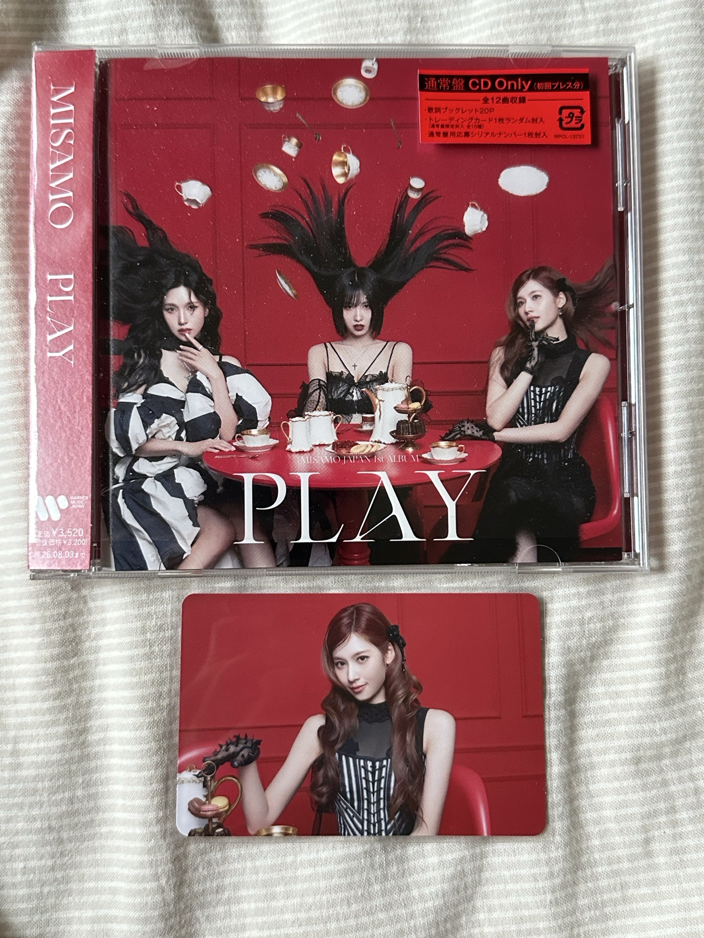 MISAMO PLAY通常盤（附紗小卡）