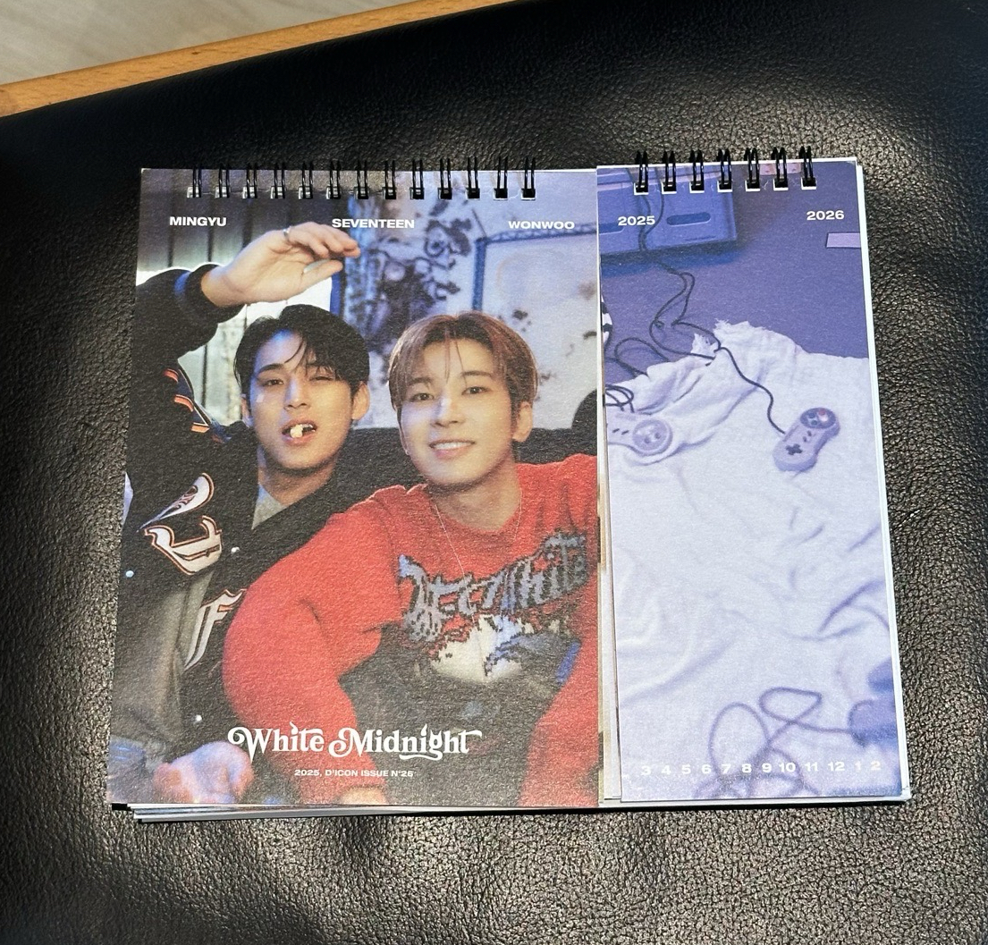 珉佑D社2025年曆（僅月曆）