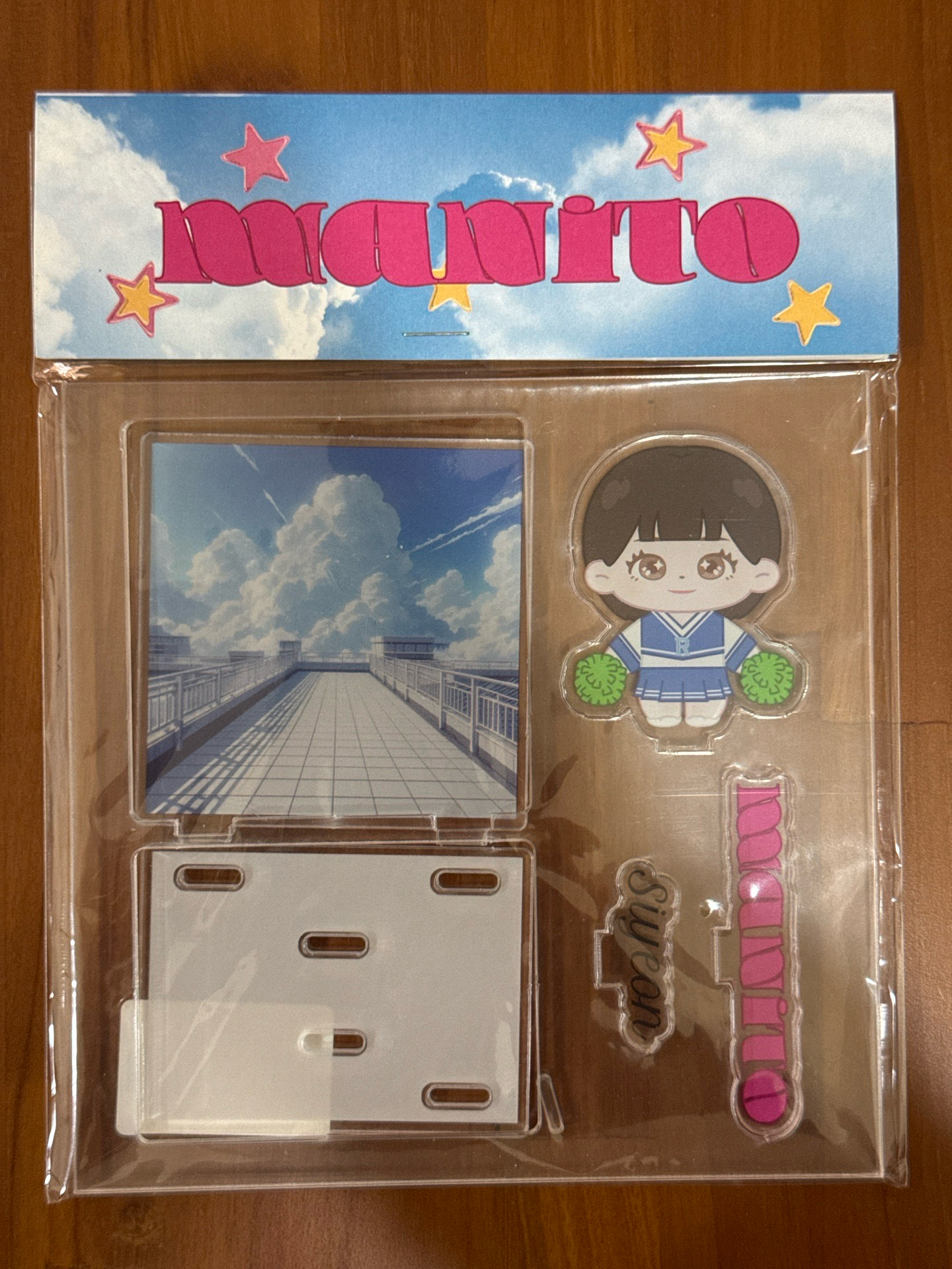 燕迷一快閃立牌