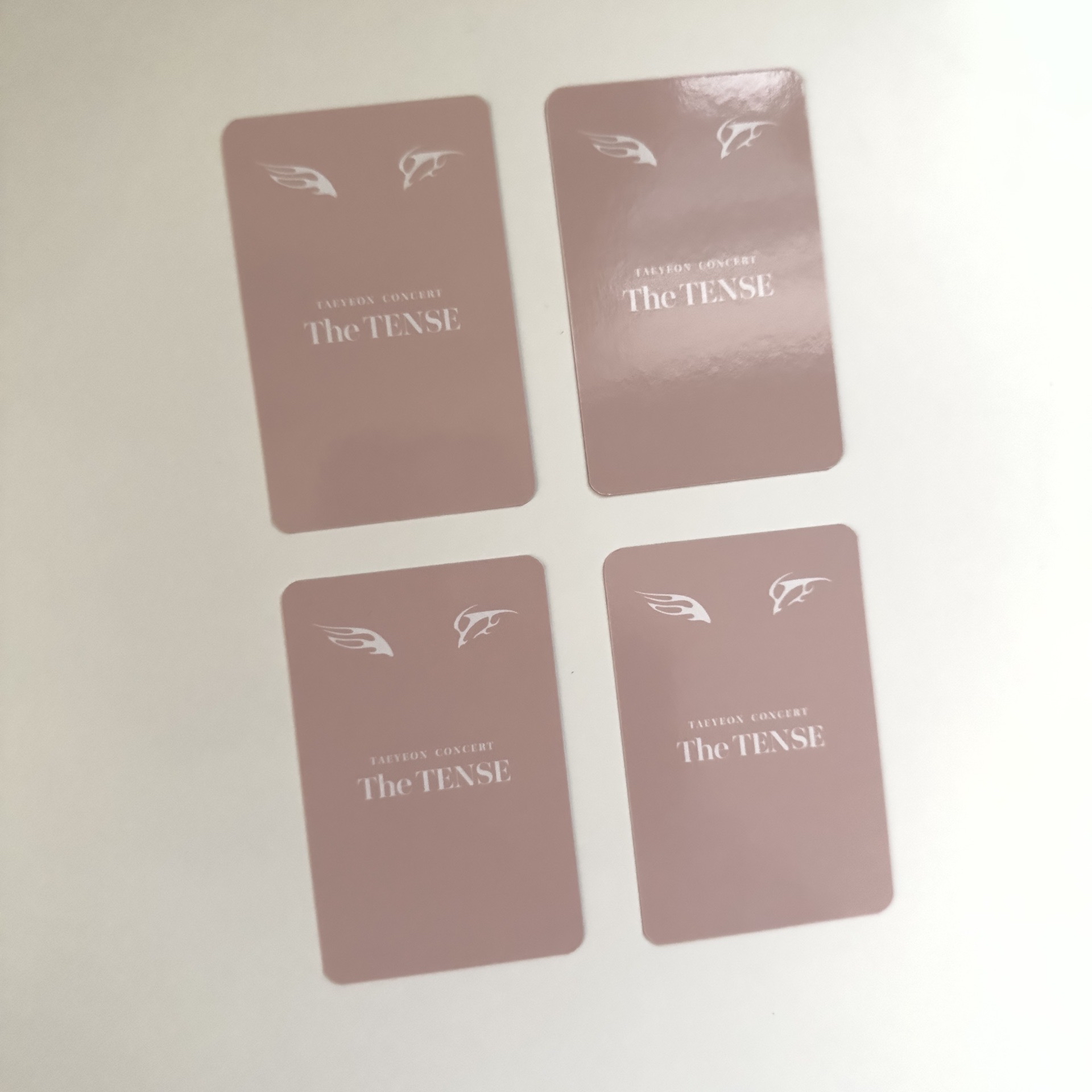 The TENSE k4 Blu-ray 特典卡