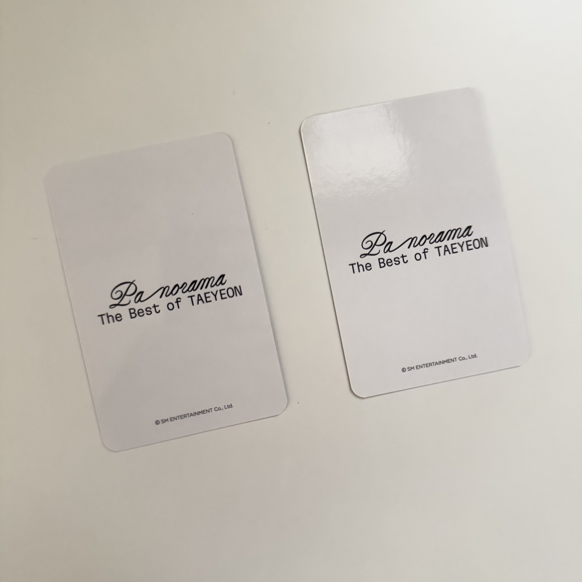 太妍 The Best of TY k4 特典卡 