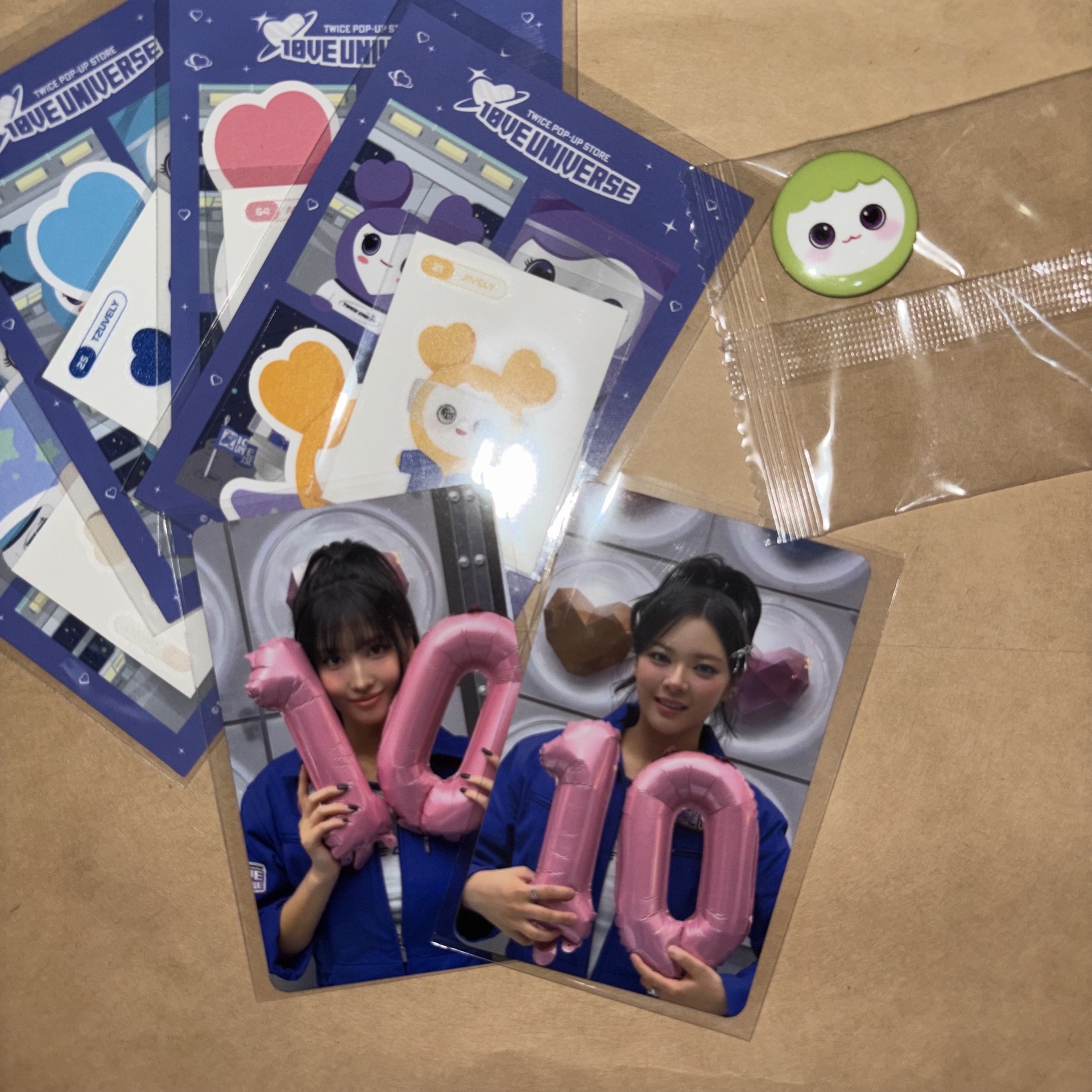 TWICE 十週年 任務卡 滿額卡