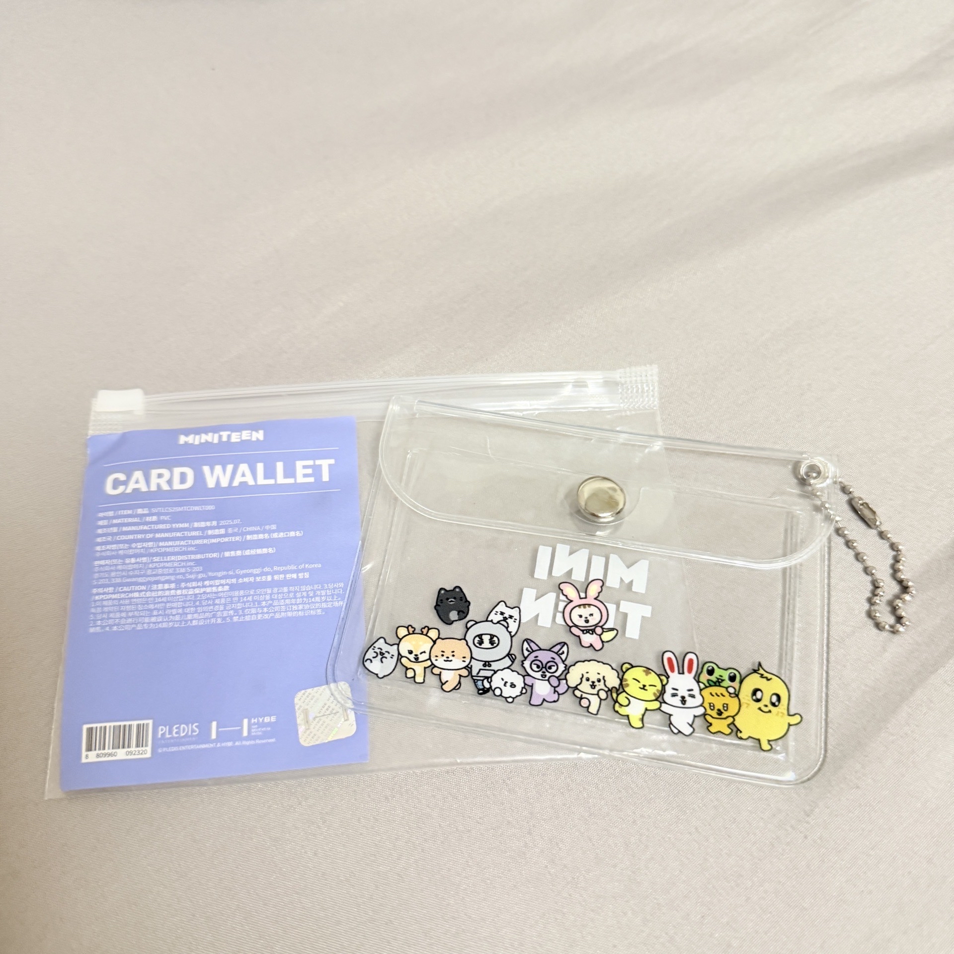 MINITEEN 卡夾 MINITEEN 快閃店 PVC小包