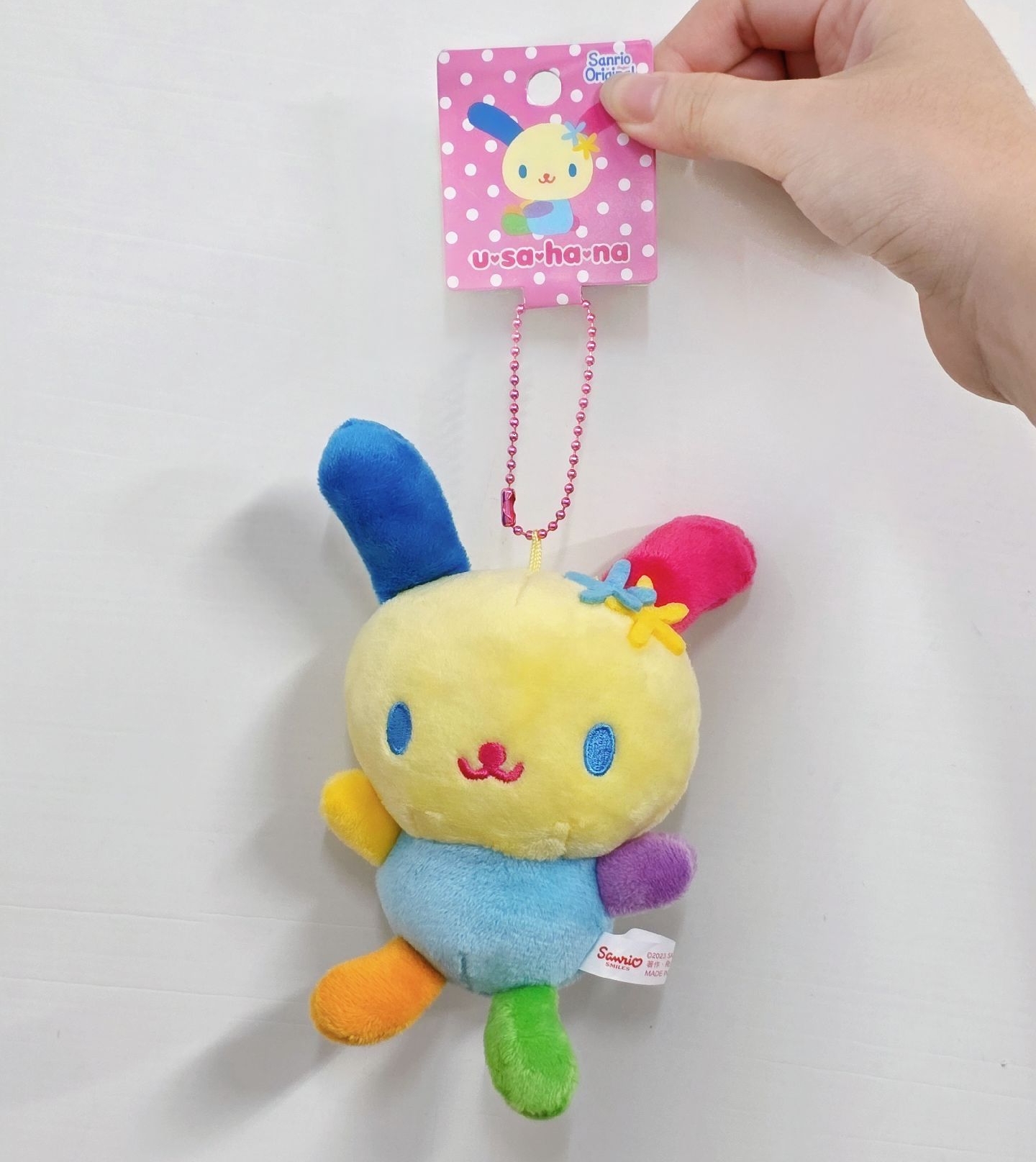 日本三麗鷗 花小兔吊飾