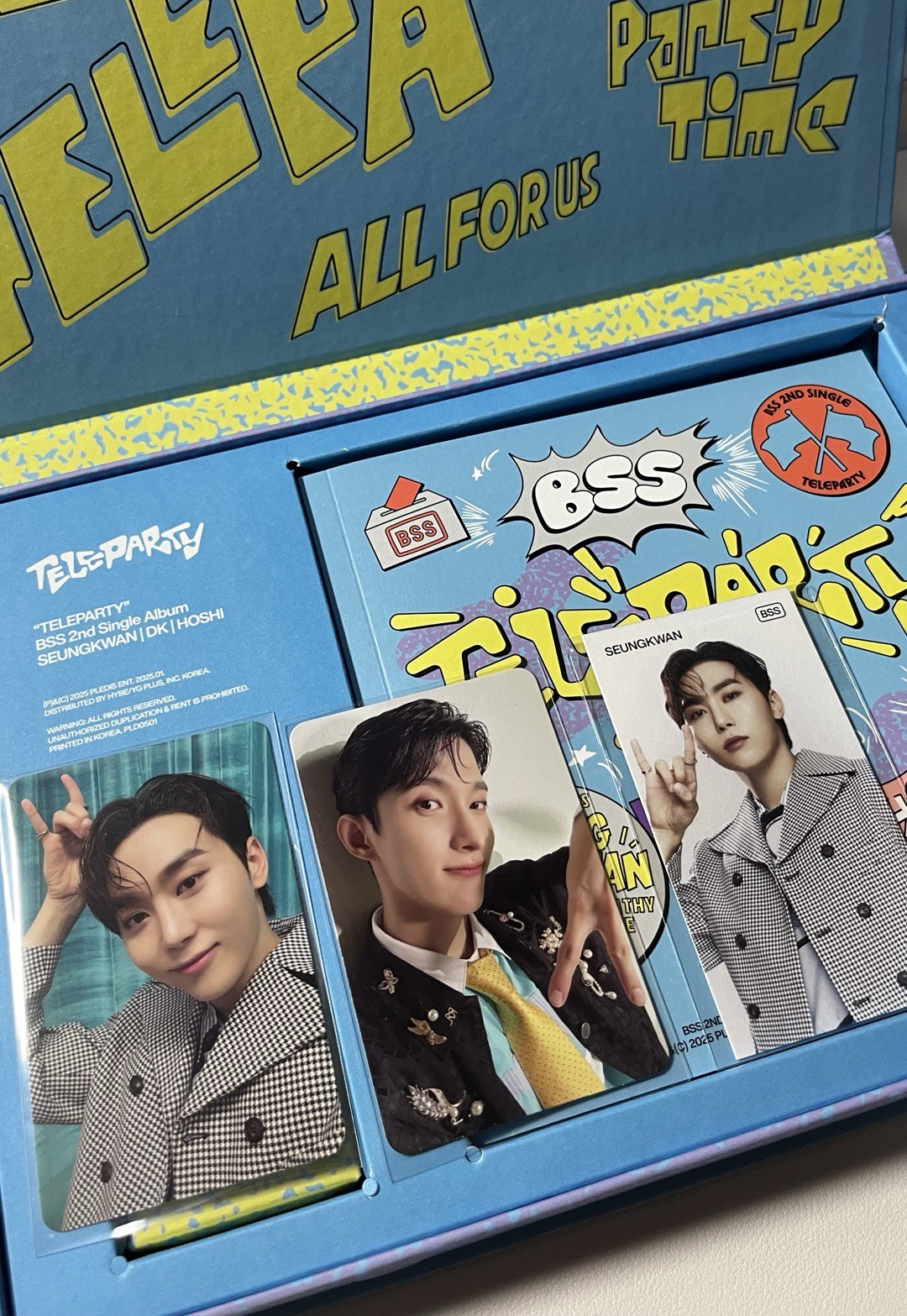 夫碩順BSS TELEPARTY 藍版（含卡）