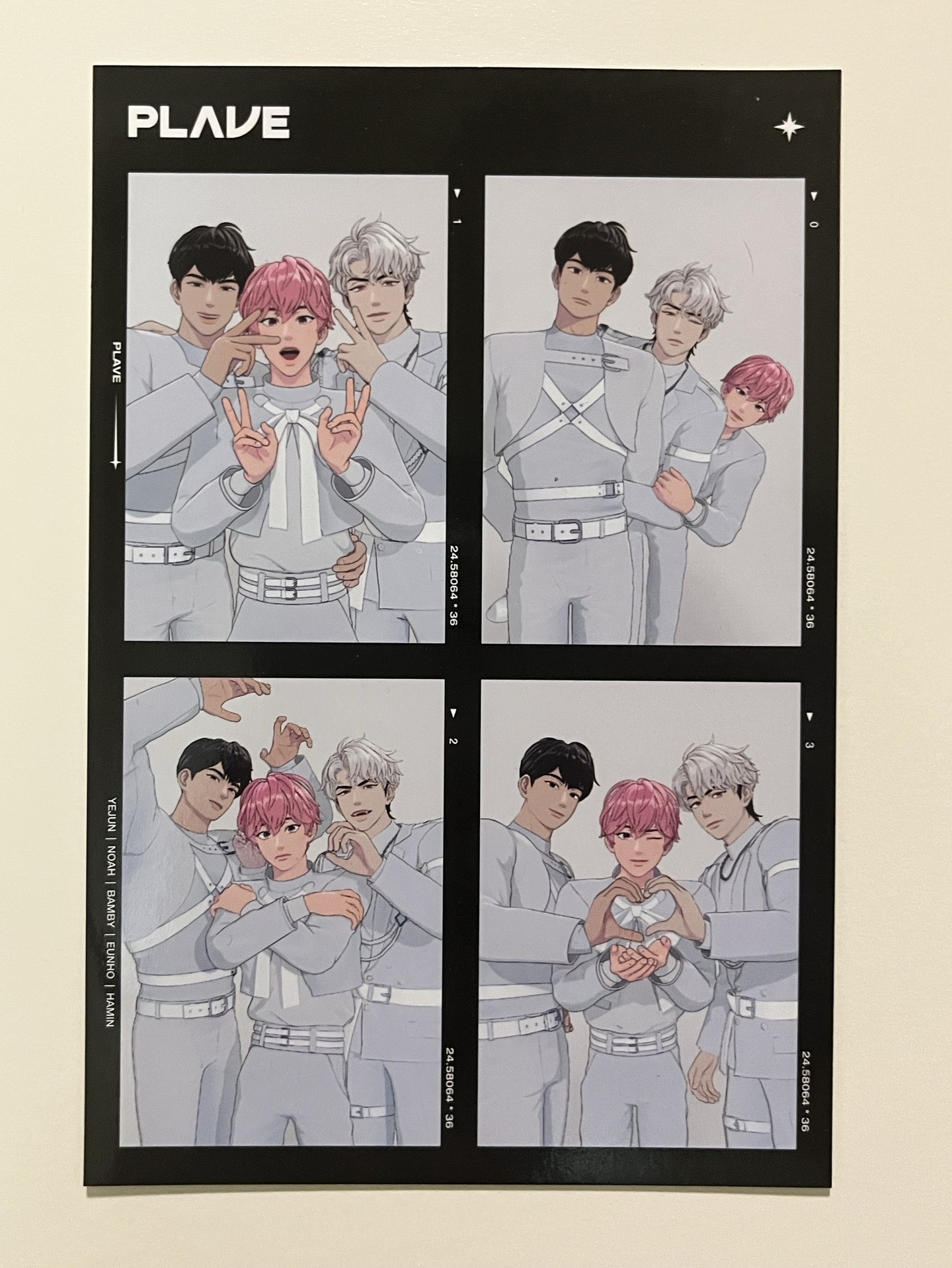 PLLI 1期 會員禮卡 Unit四格