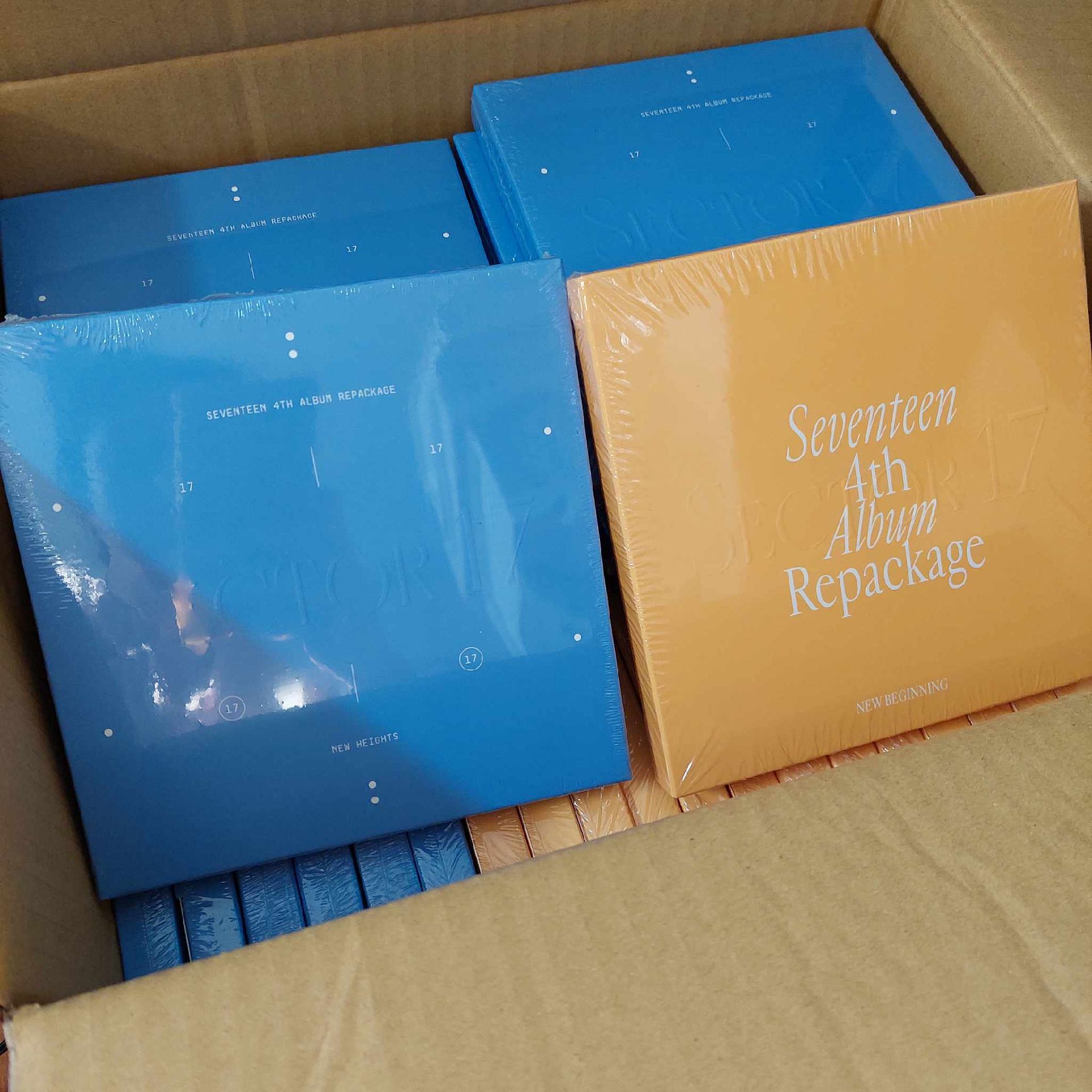 SEVENTEEN 後續專 SECTOR 17 未拆專 一套