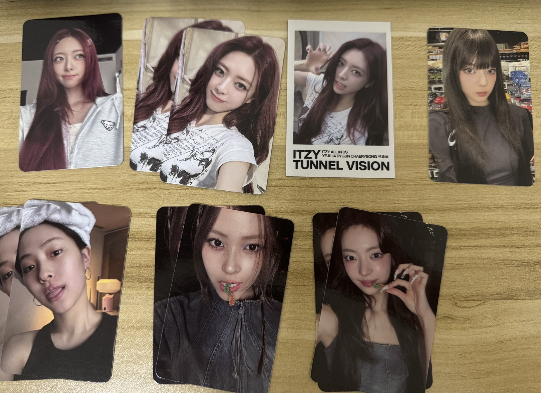 itzy tunnel vision 專卡