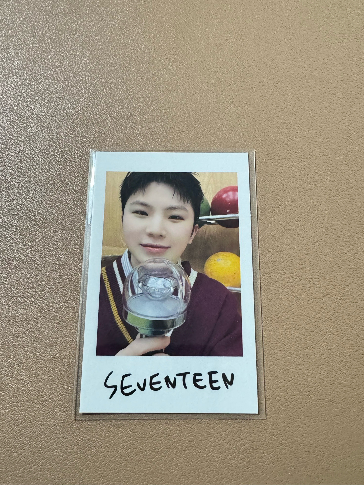 SVT WOOZI 知勳 日本Holiday 拍立得