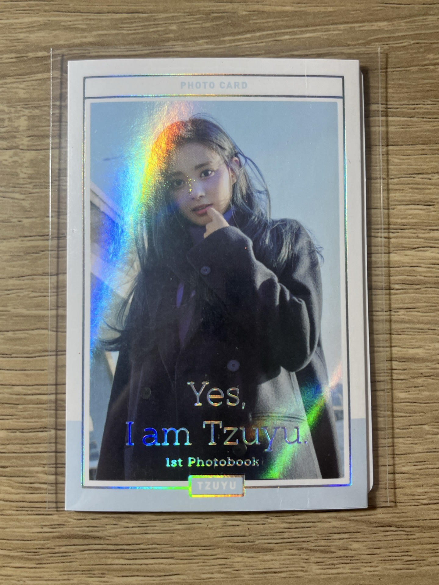 Yes, I am TZUYU 周邊閃卡