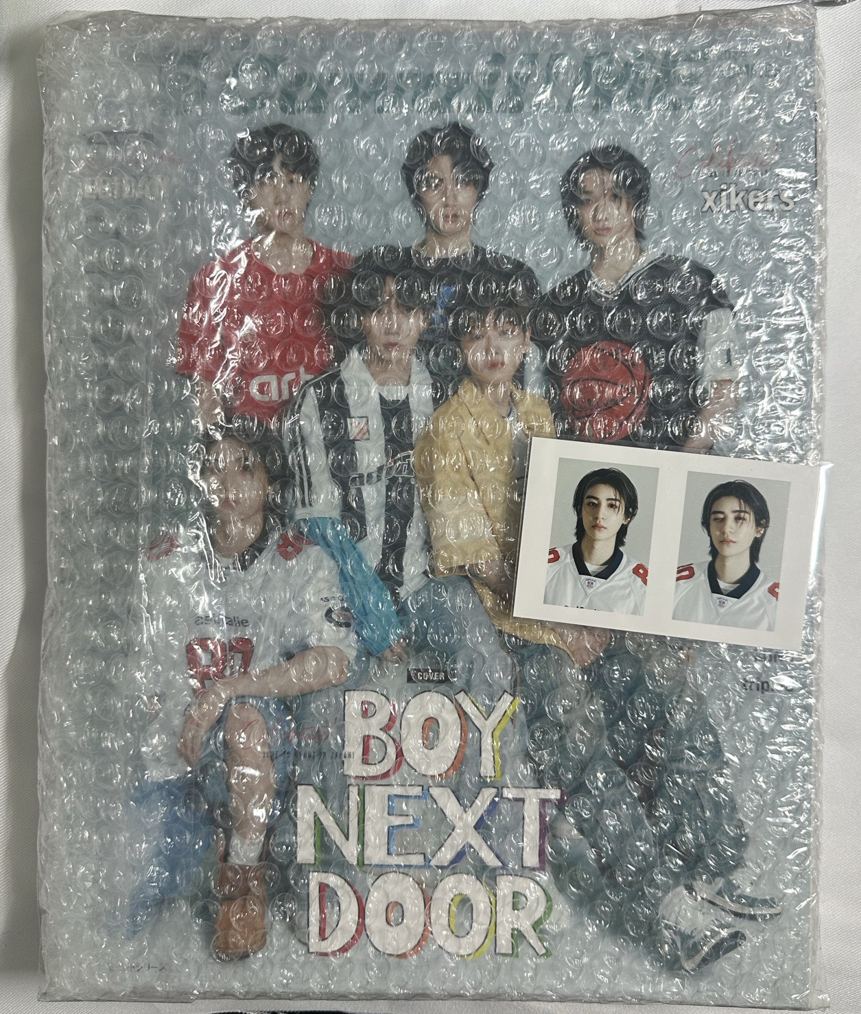 BOYNEXTDOOR 李涵 金桐儇 雜誌卡 證件照