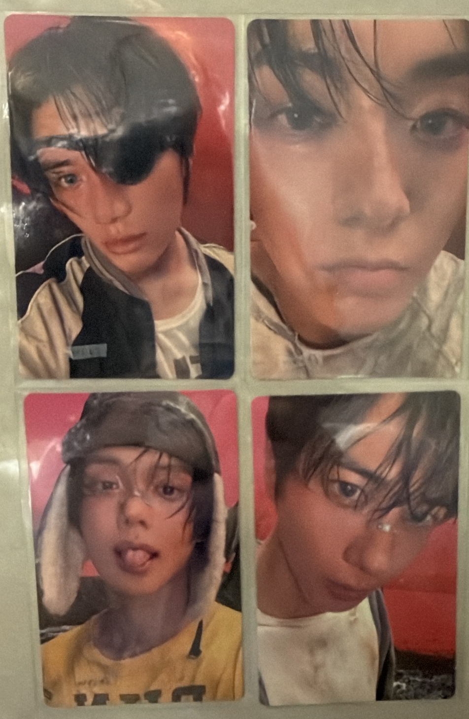 wvs特典送竣彬圭立牌未拆！