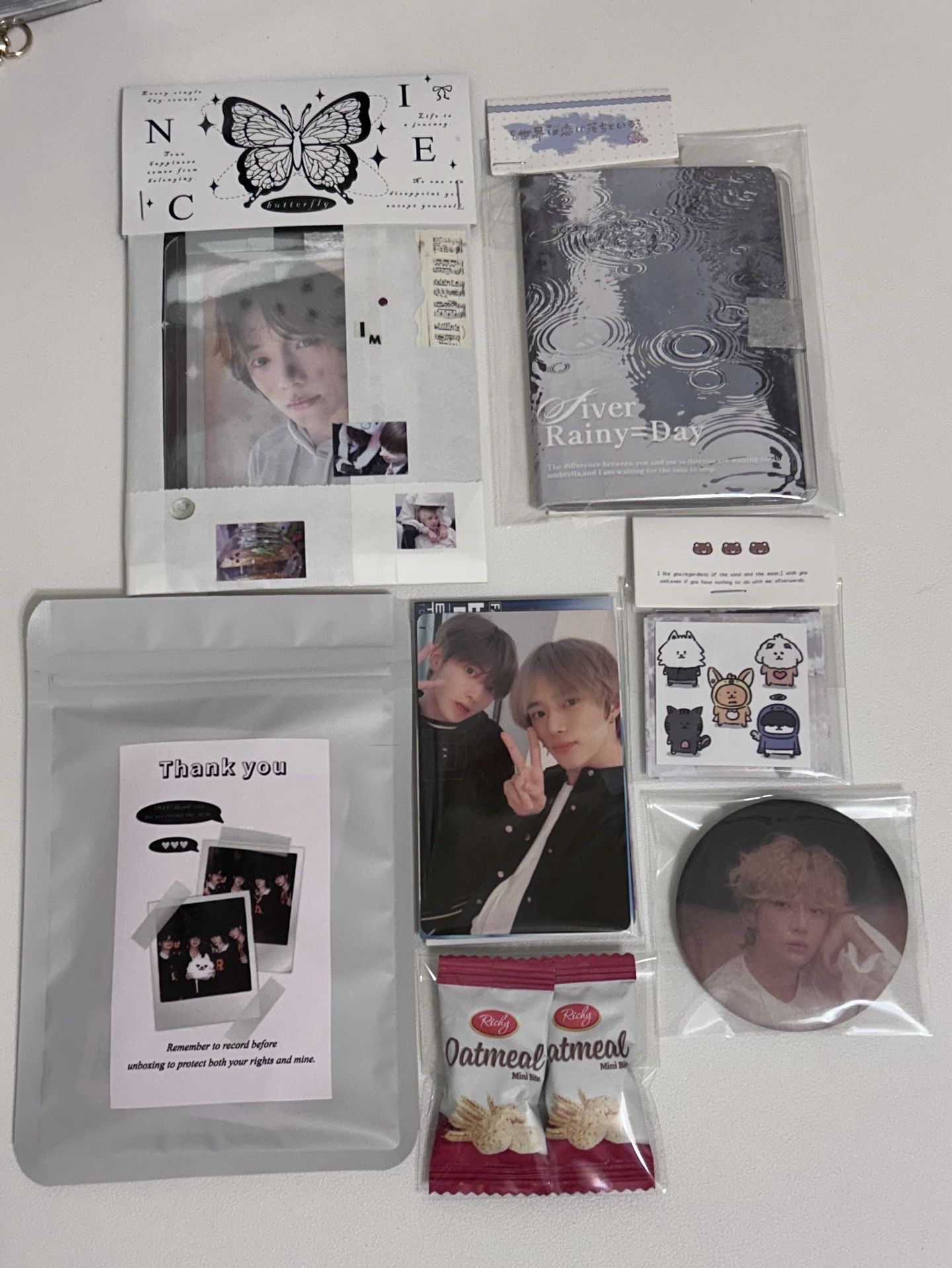 小卡打包範例參考