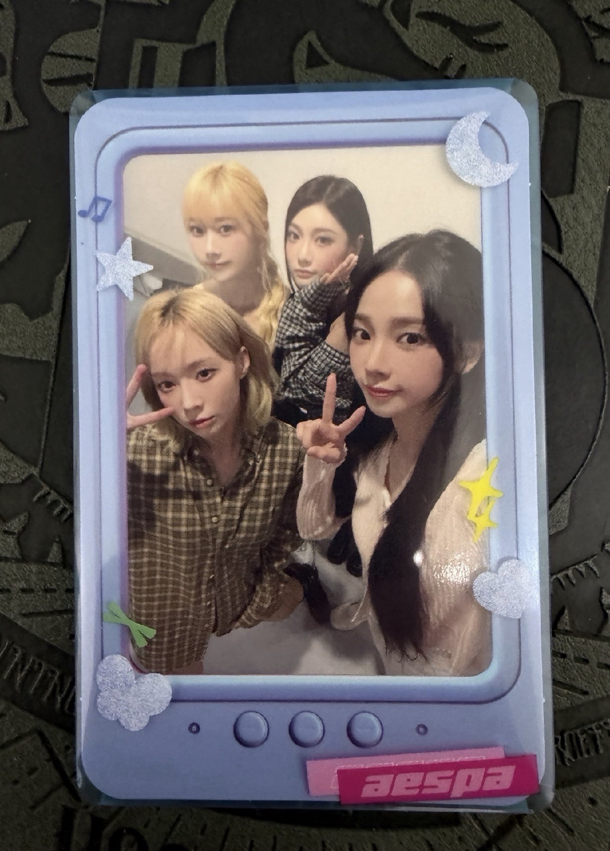 aespa日咖會員團卡