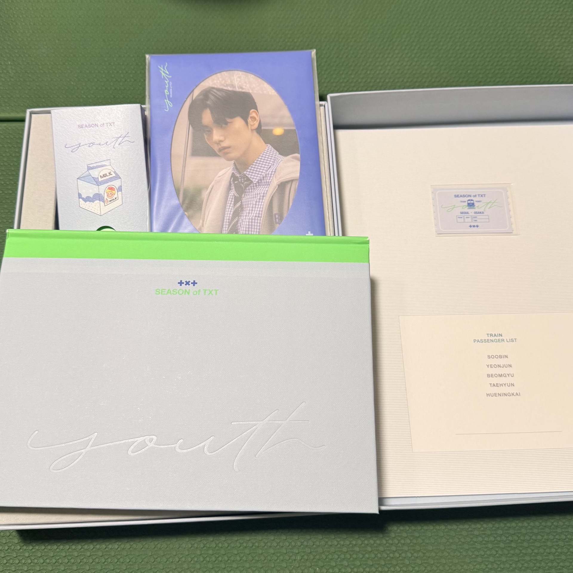 2023 夏日寫真 全專 牛奶版 收到內盒有瑕 