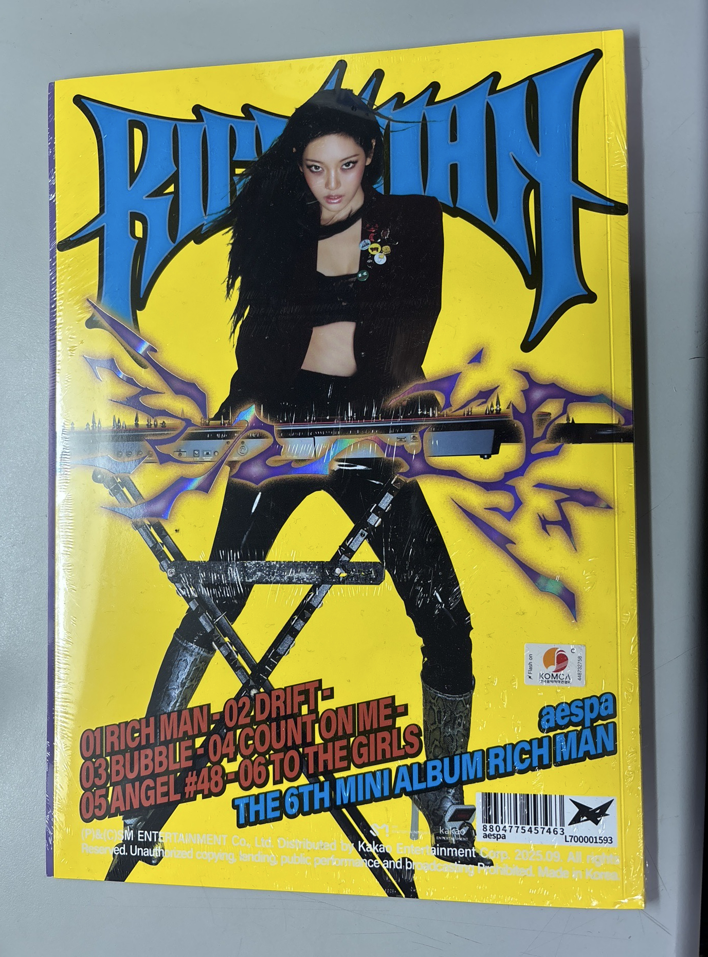 winter 親簽明信片+寧封未拆專一個（一元起標）