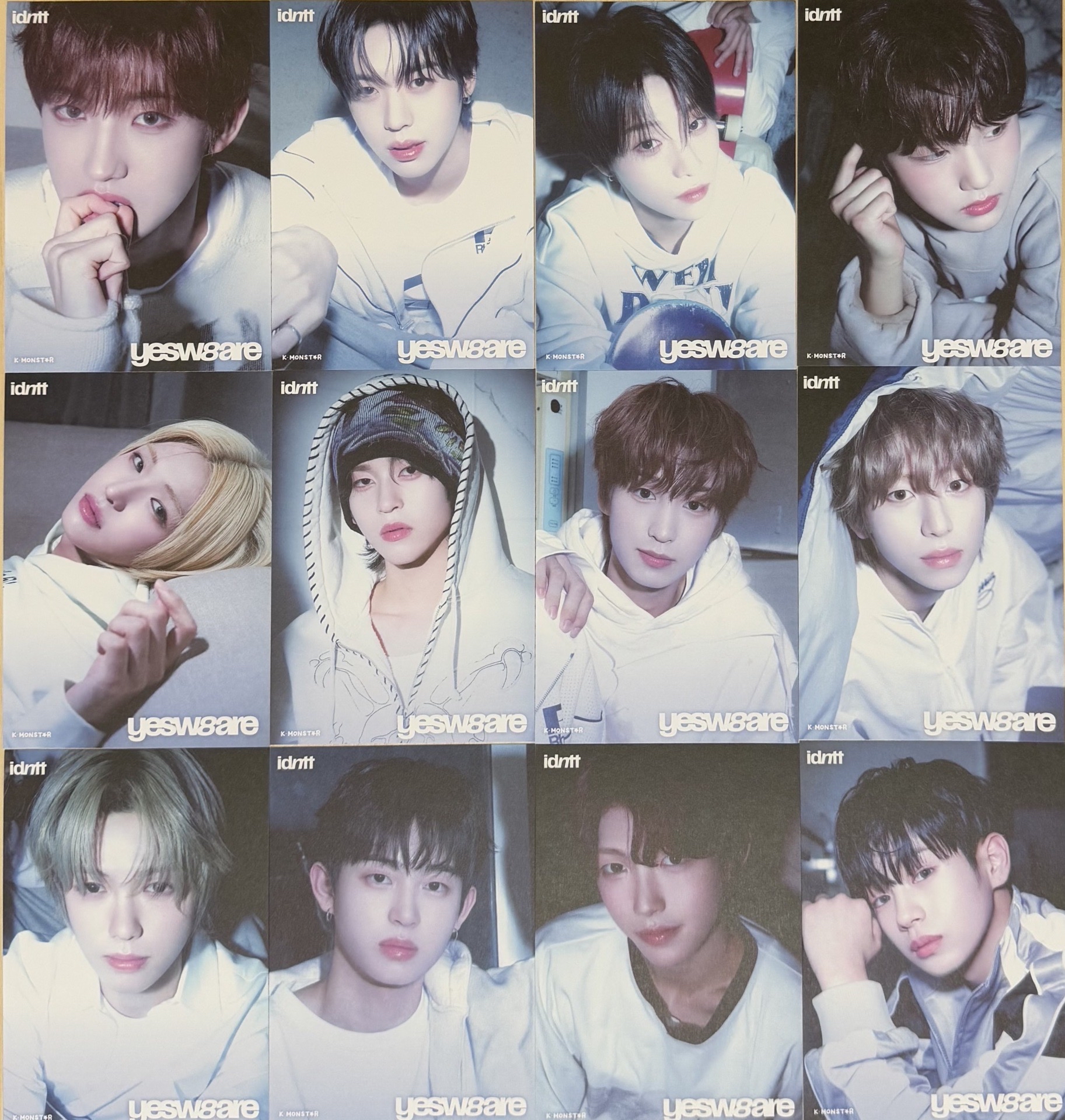 idntt 扭蛋會 明信片 現貨