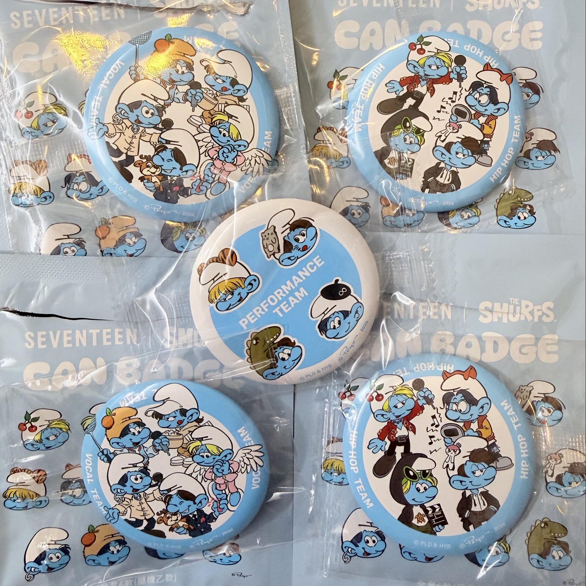 7-11 藍色小精靈 徽章 