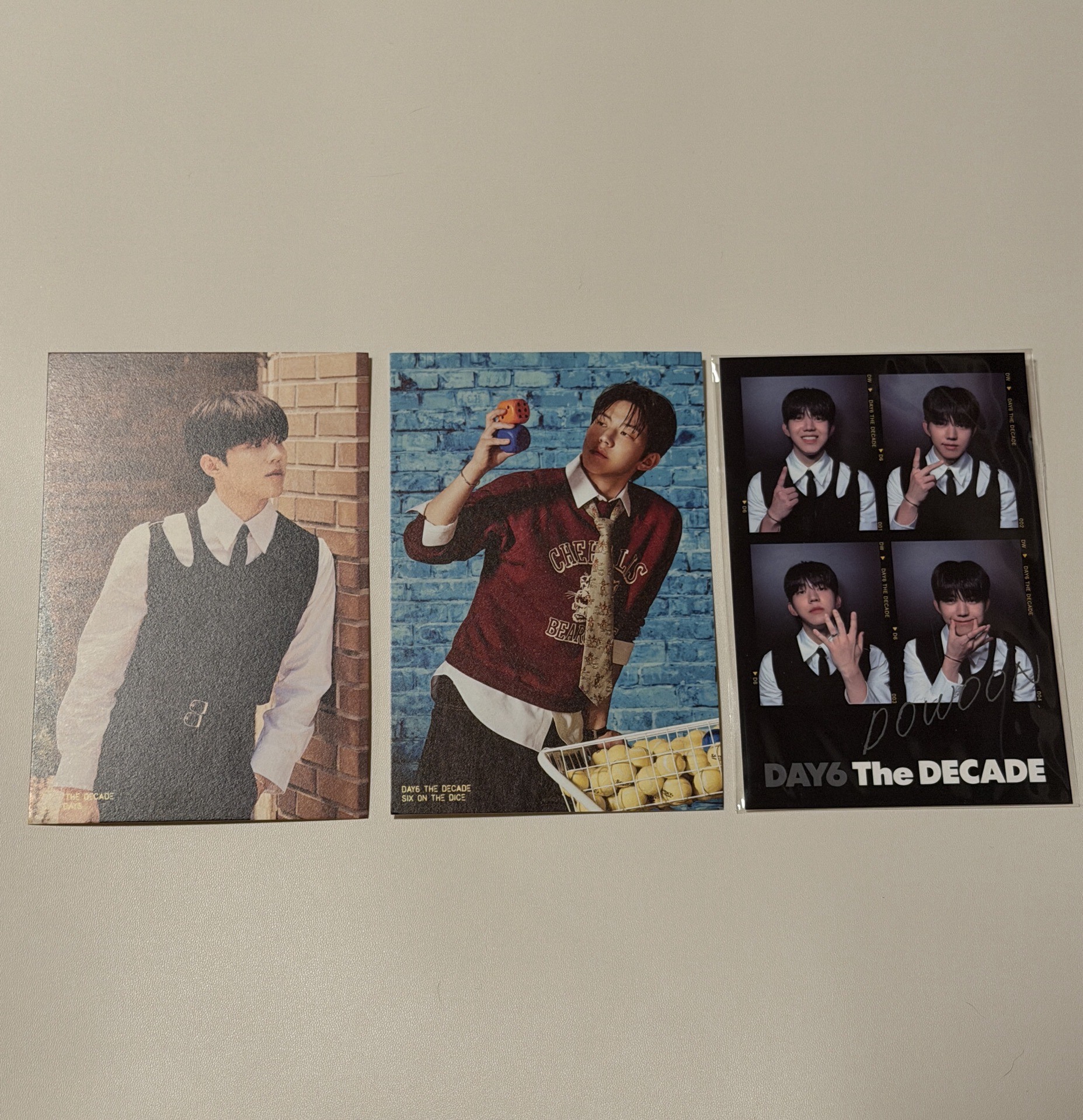 The DECADE 專輯小卡 票卡 明信片 海報