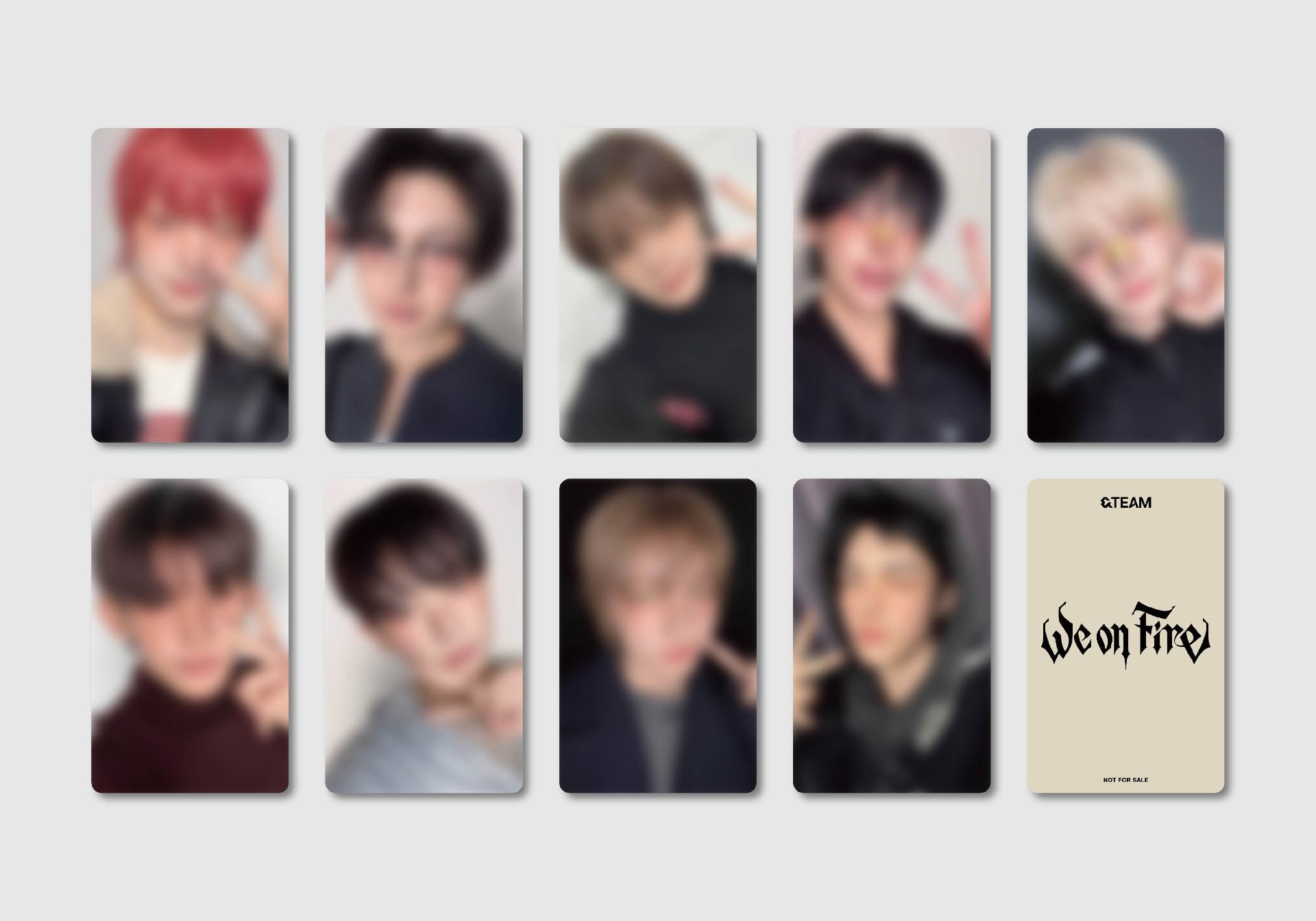 &TEAM We on Fire 專輯預購 P簽卡 雙通路
