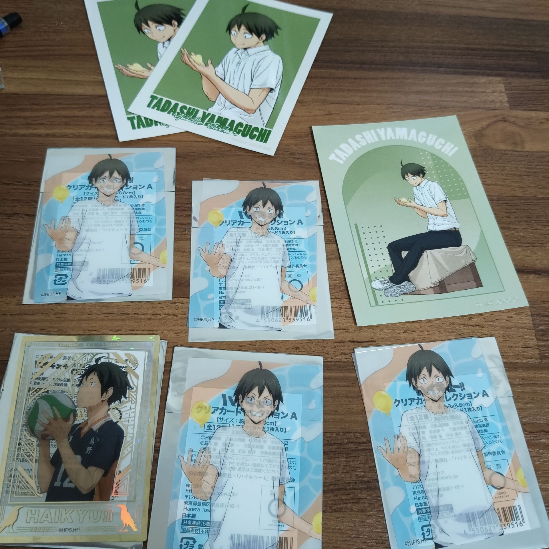 山口 仙台 預備白底 燙金方 隊旗 抱球方 玩水透卡 抱球透卡 動物園紙片